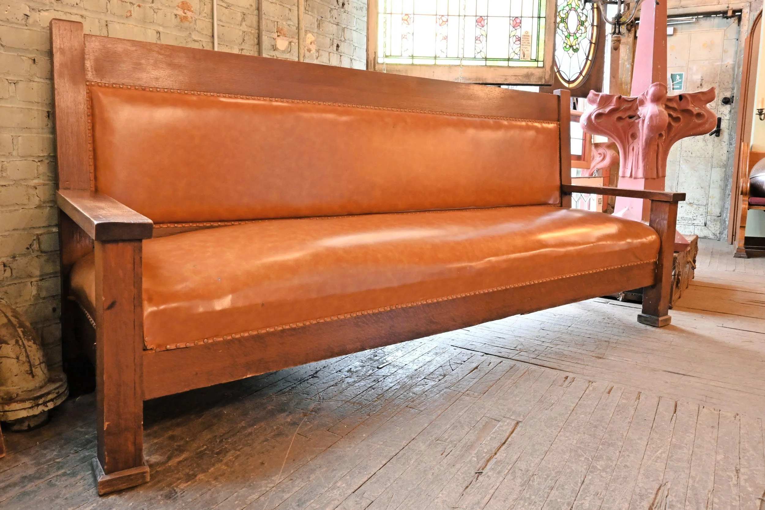 24103+eight+and+a+half+food+oak+bench+with+studded+faux+leather+cushioning+2.jpg