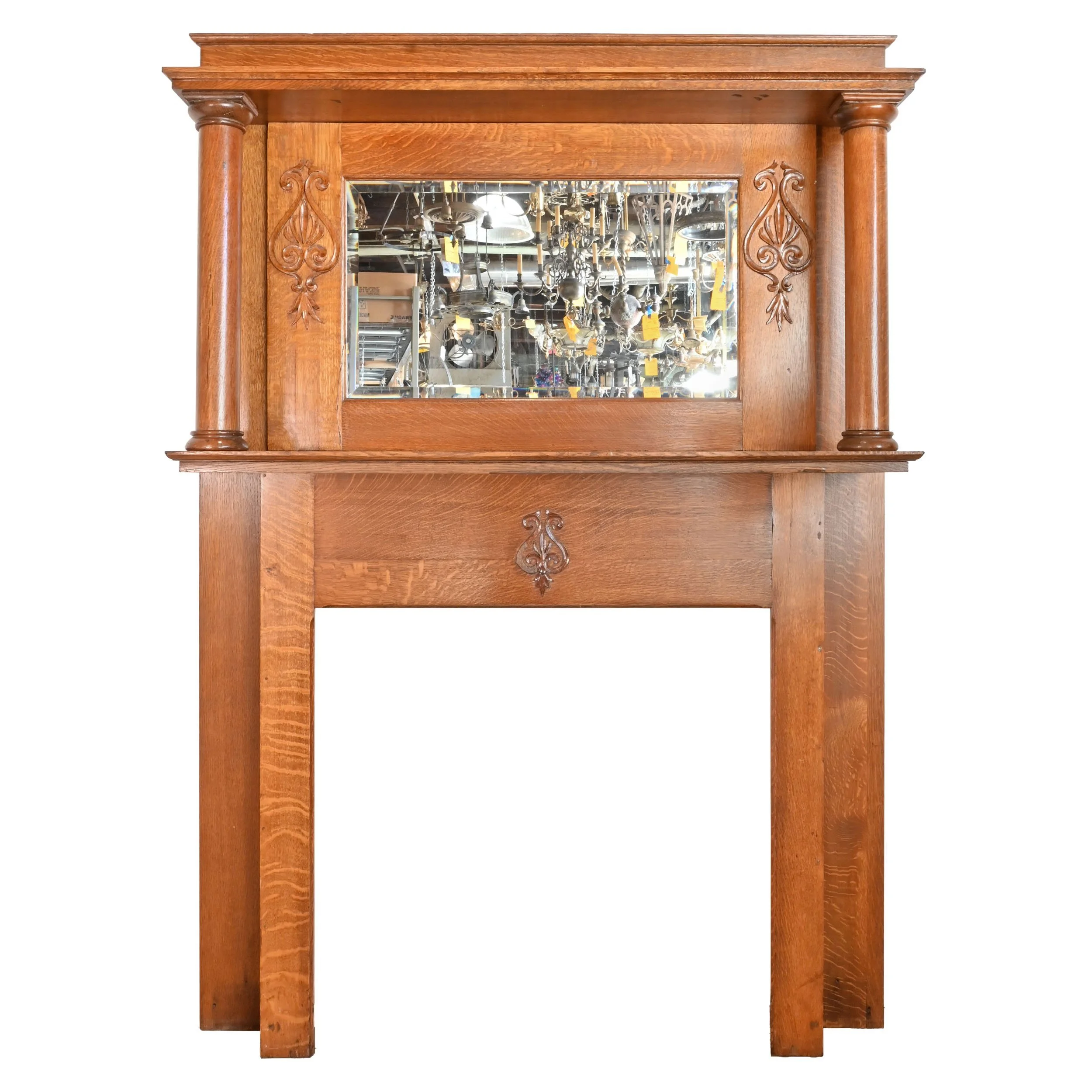 24159+quartersawn+full+height+mantle+with+beveled+mirror+and+columns+1.jpg