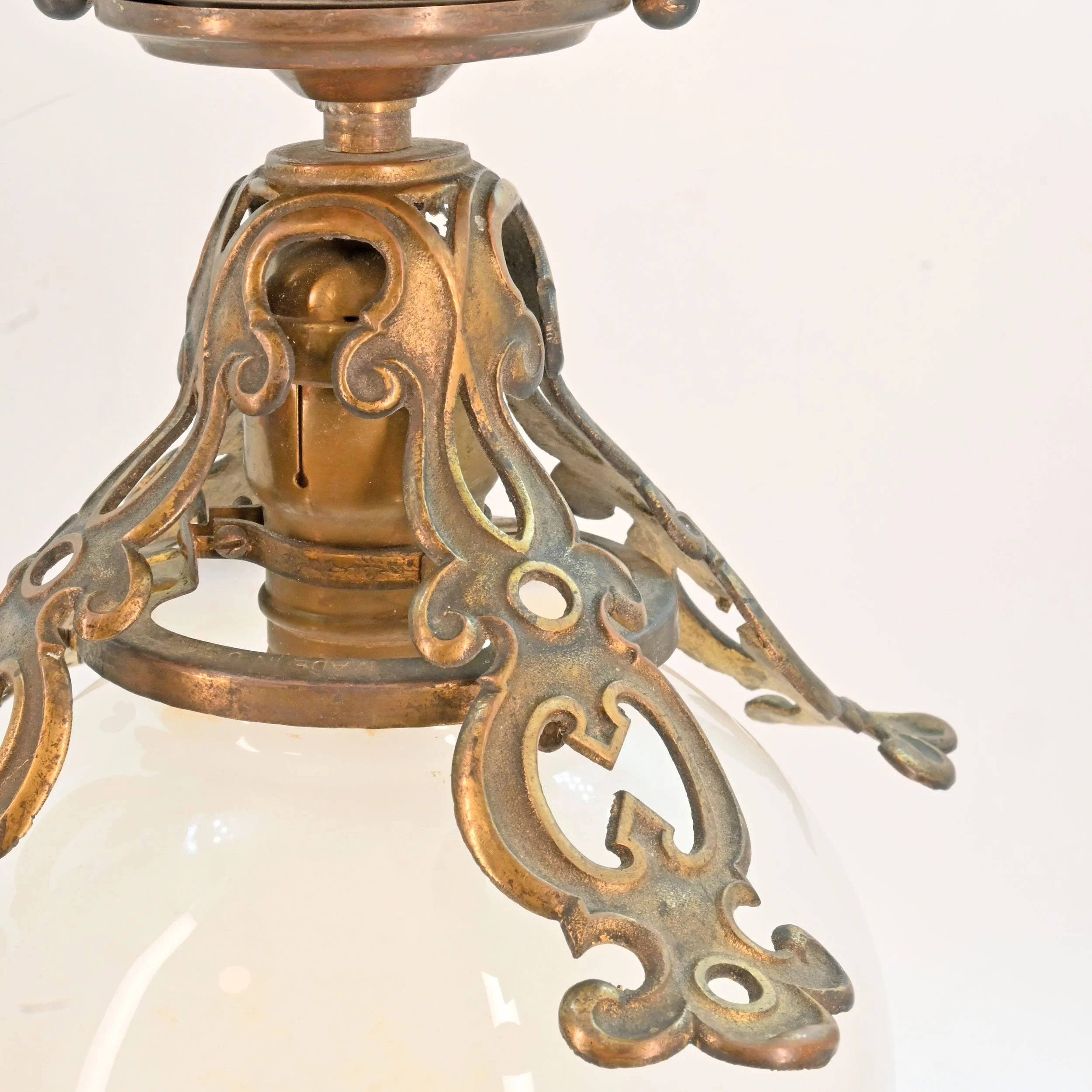 24134+ornate+cast+brass+flushmount+with+flosted+globe+3.jpg