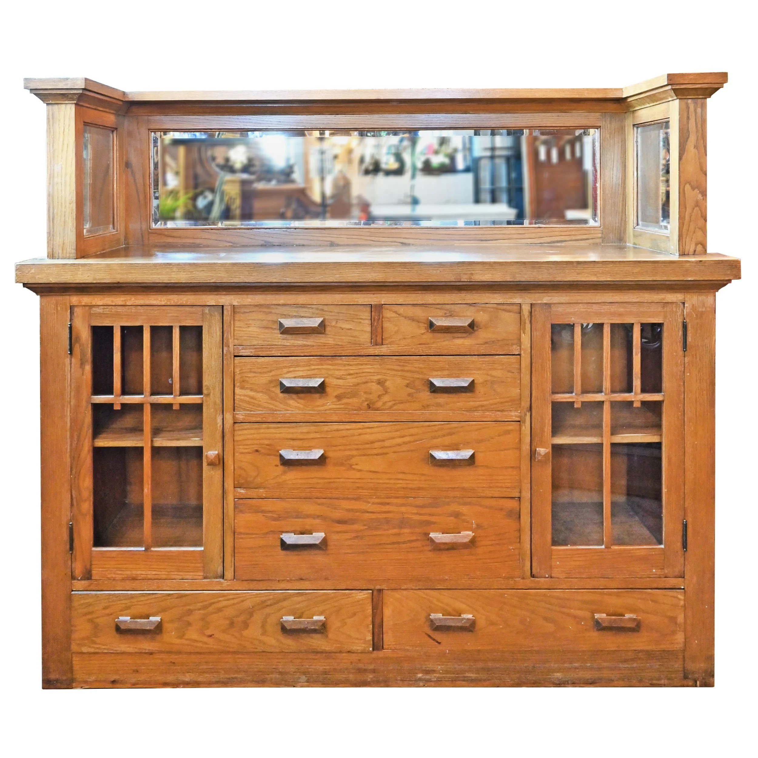 24183+short+golden+oak+mission+buffet+with+wooden+pulls+and+three+beveled+mirrors+1.jpg