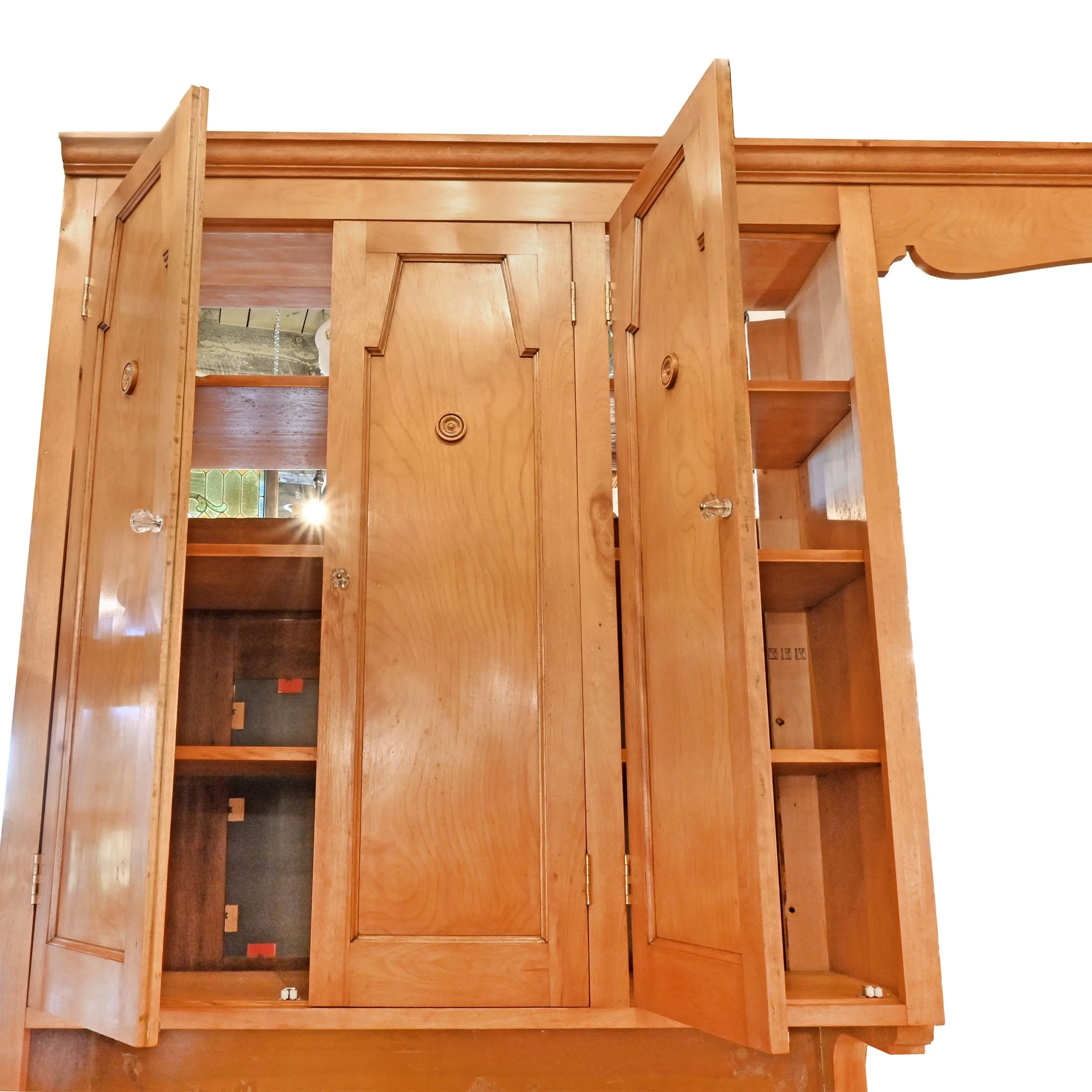 24165+maple+kitchen+cabinet+unit+with+glass+hardware+6.jpg