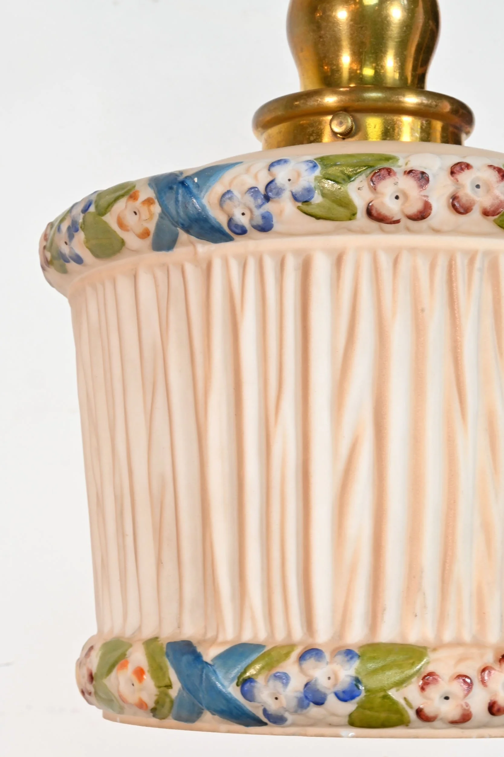 24156+brass+pendant+with+painted+and+textured+floral+shade+1.jpg