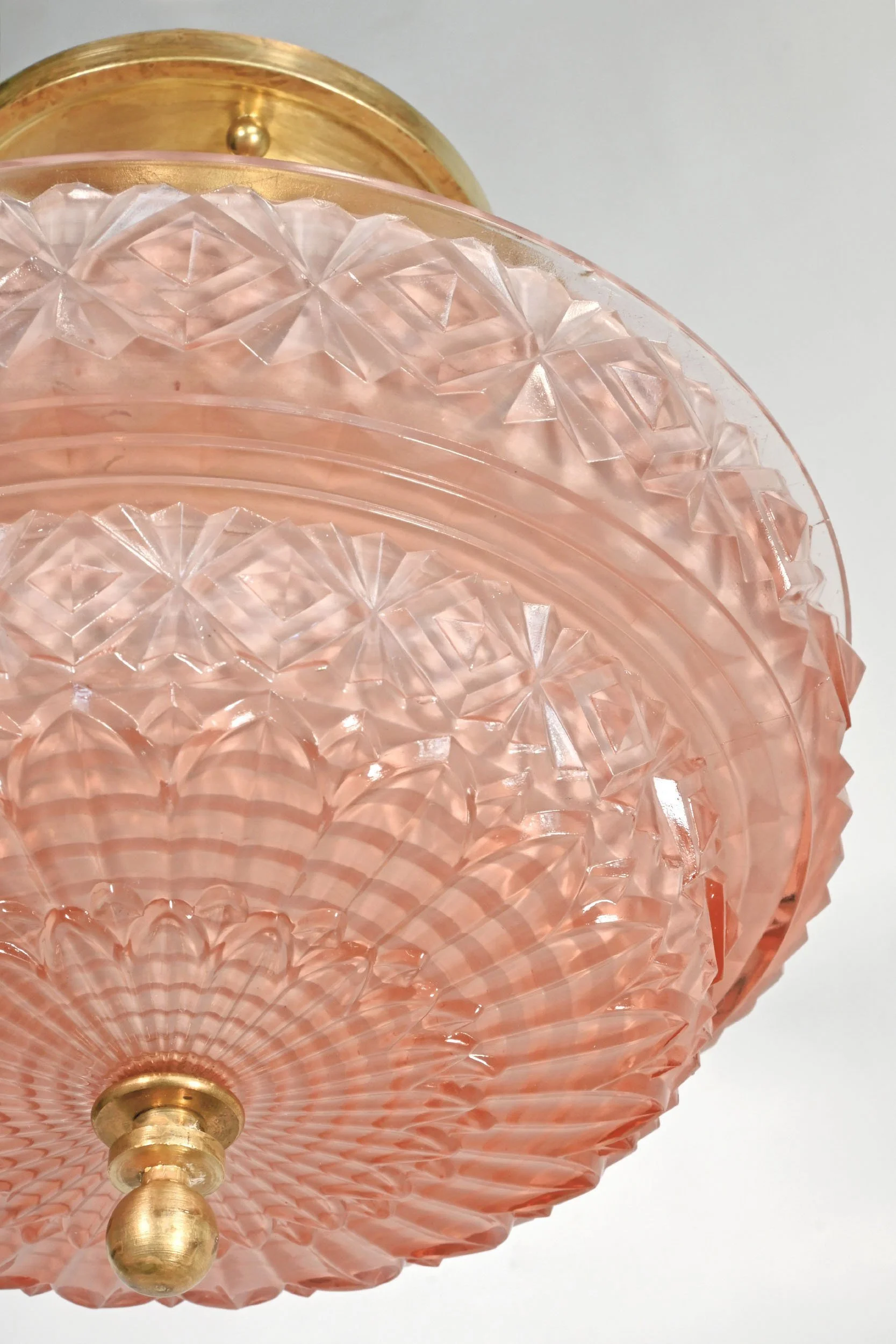 24193+art+deco+brass+flushmount+with+pink+geometric+shade+3.jpg