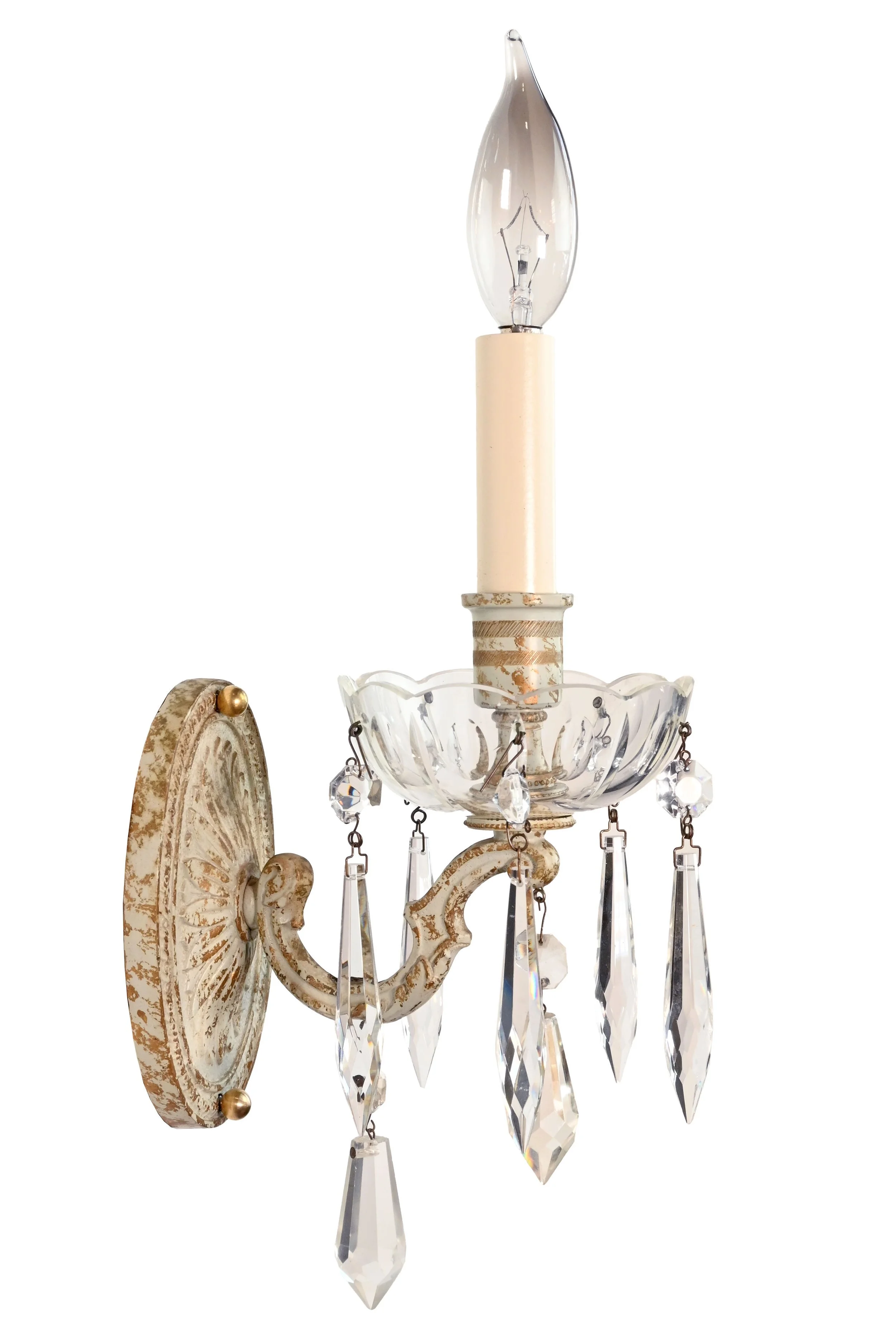 24136+distressed+painted+brass+sconce+with+glass+bobeche+and+crystals+3.jpg