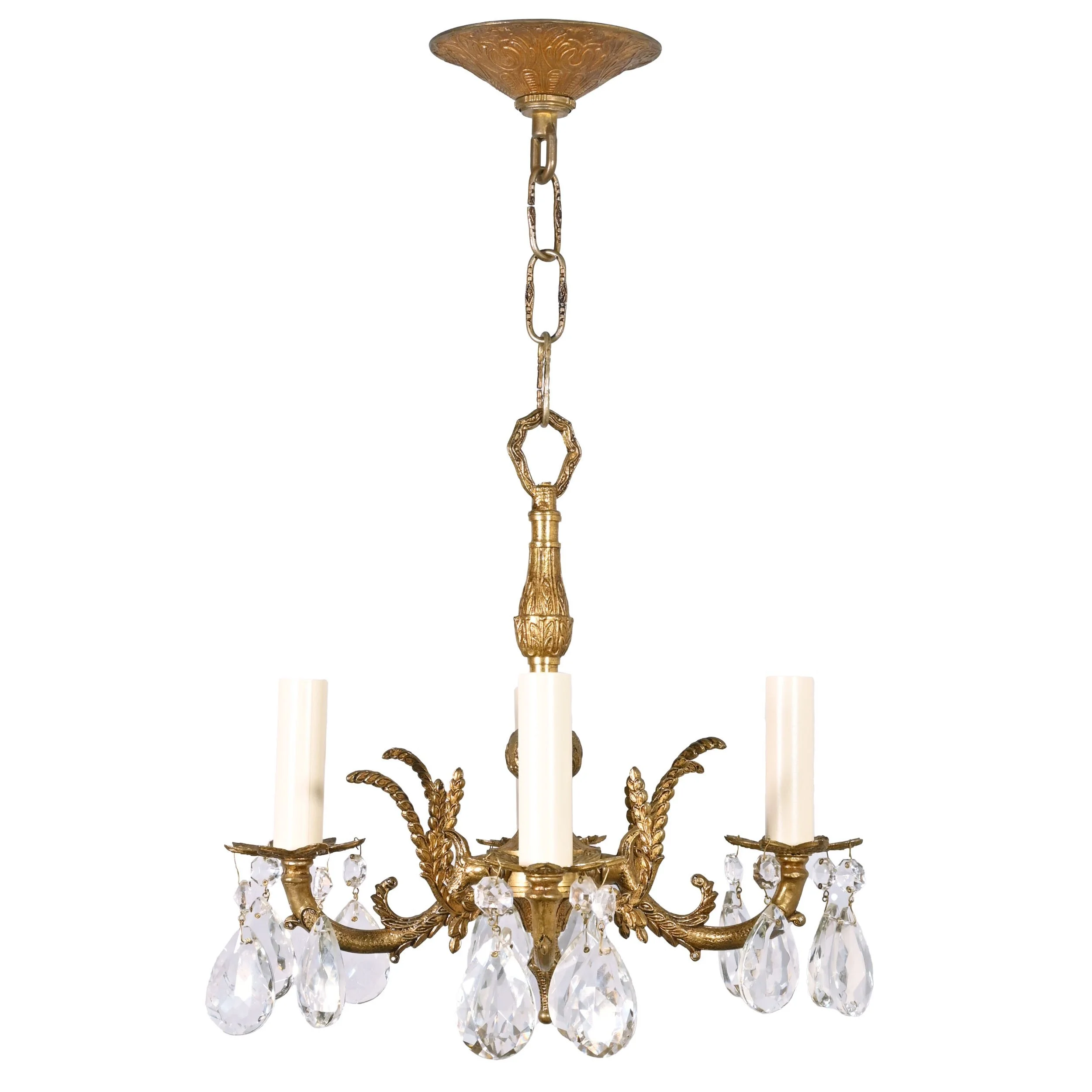 24218+small+brass+four+candle+spanish+chandelier+with+teardrop+crystals+2.jpg