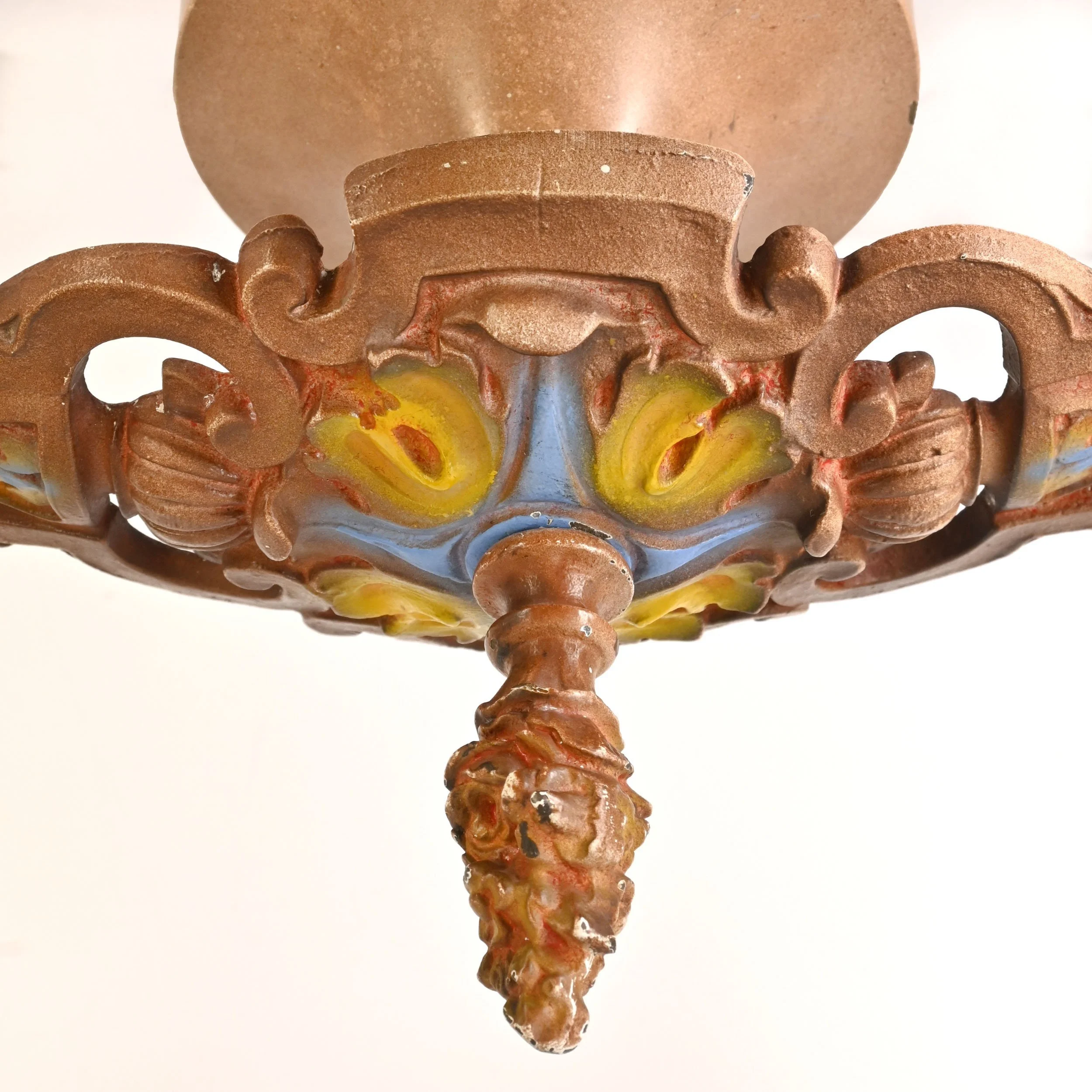 24243+cast+iron+polychrome+two+bare+bulb+flushmount+3.jpg
