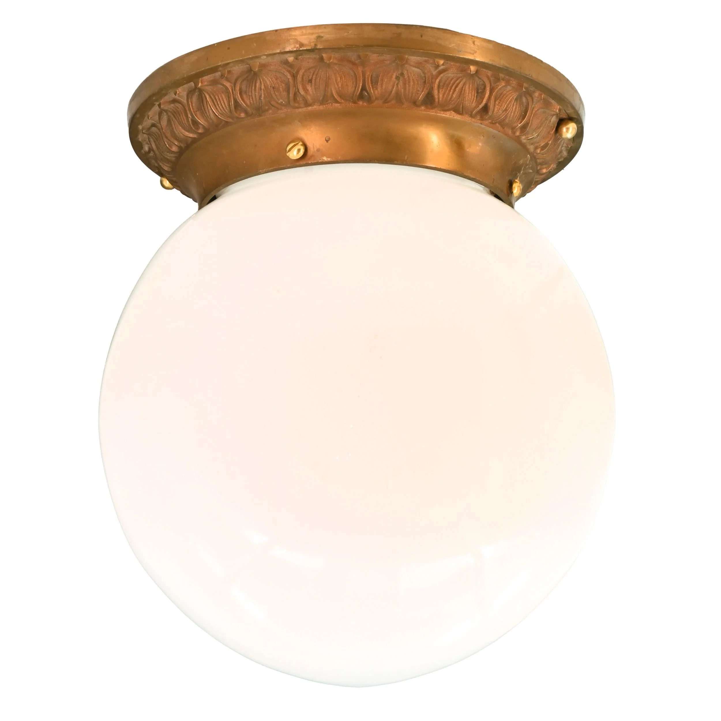 24249+cast+brass+lambstongue+flushmount+with+white+glass+globe+1.jpg