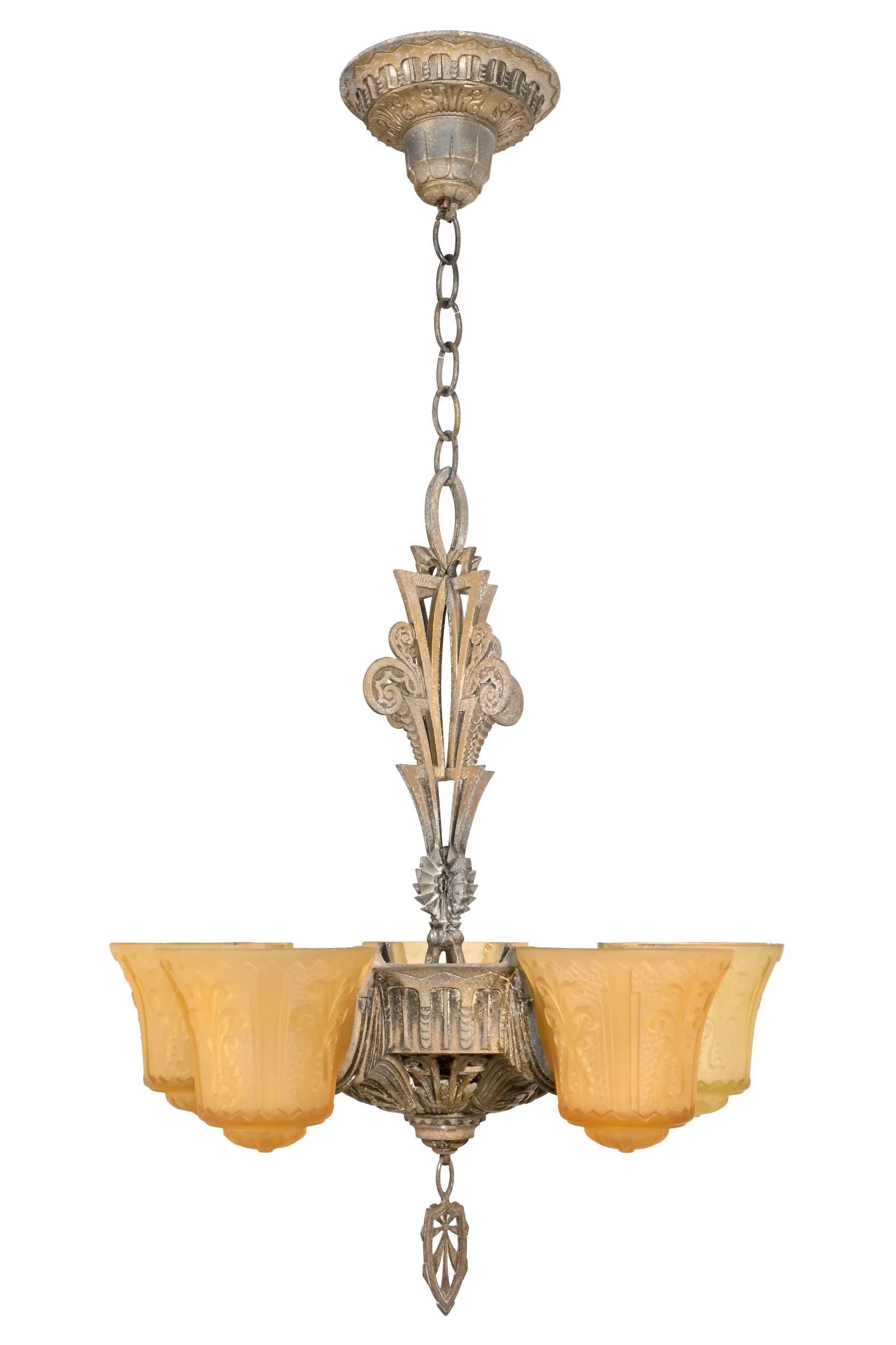 24261+aluminum+beardslee+five+slip+shade+deco+chandelier+2.jpg