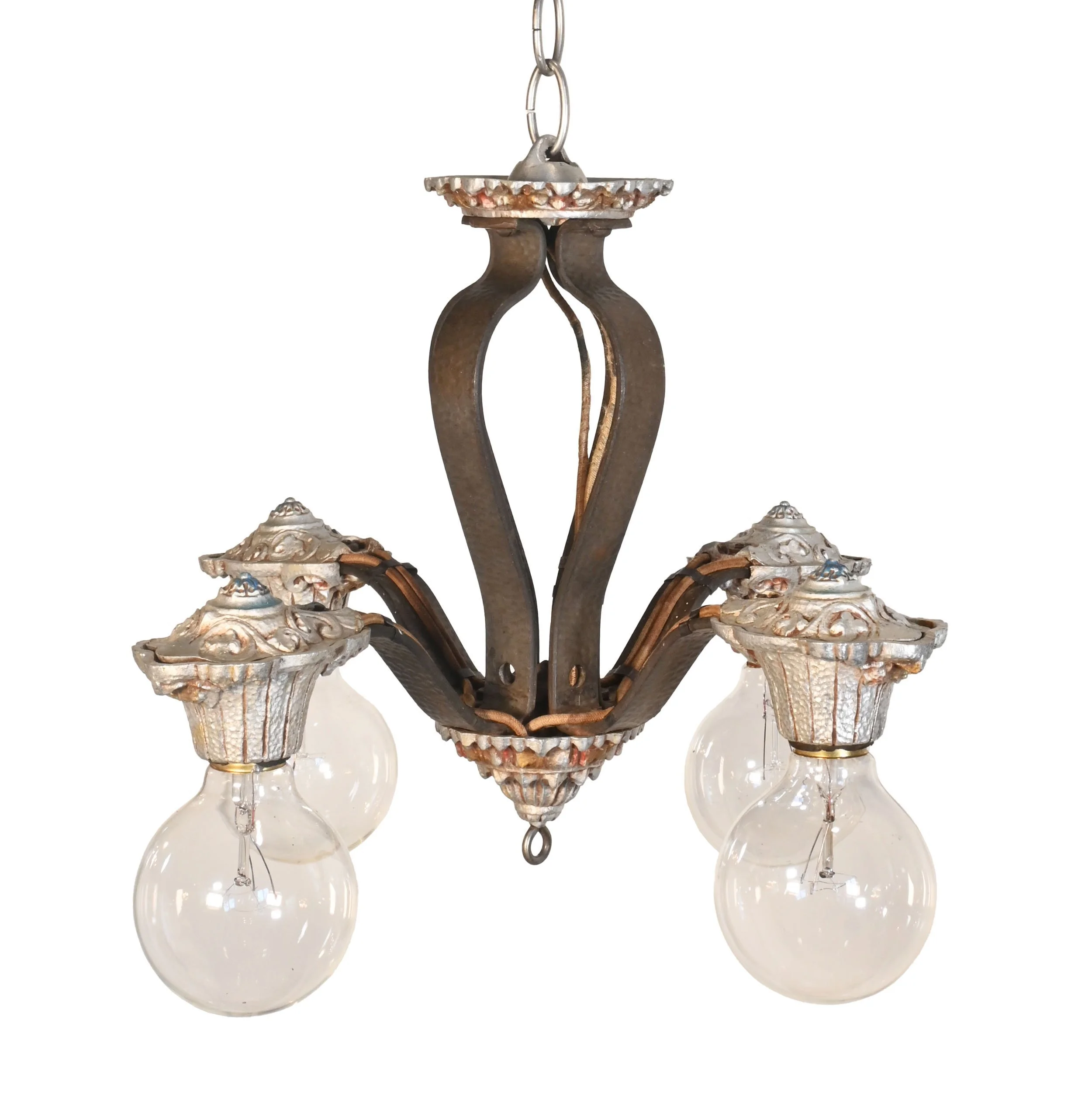 24250+silver+and+polychrome+four+bulb+riddle+chandelier+1.jpg