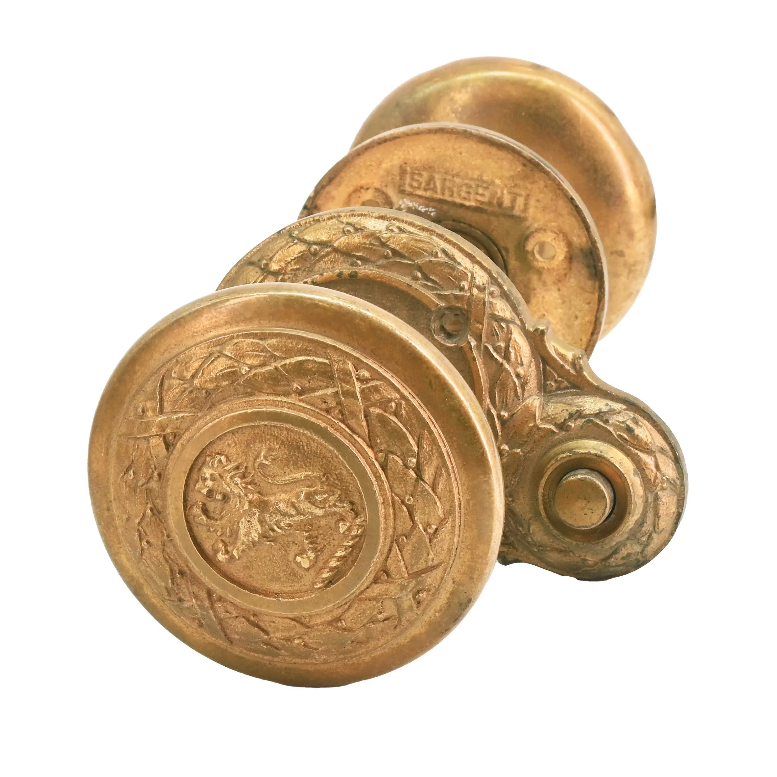 H62377+complete+sargent+brass+lion+set+with+doorbell+1.jpg