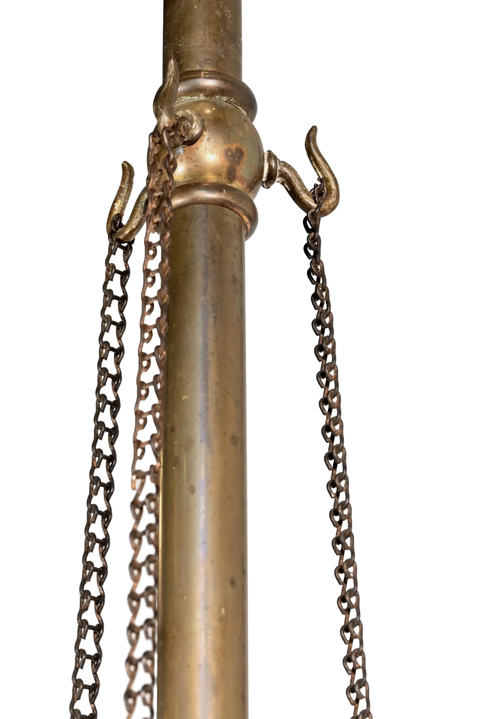 24274+brass+converted+gas+three+light+chandelier+with+decorative+chain+5.jpg