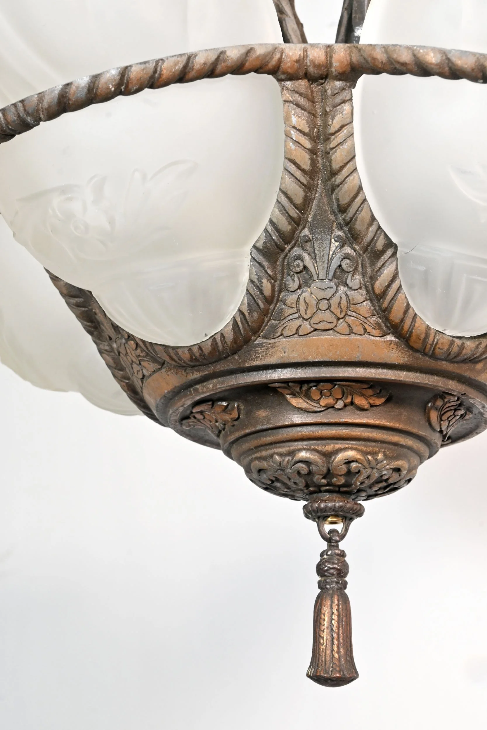 24284+cast+aluminum+art+deco+five+light+frosted+slip+shade+chandelier+3.jpg