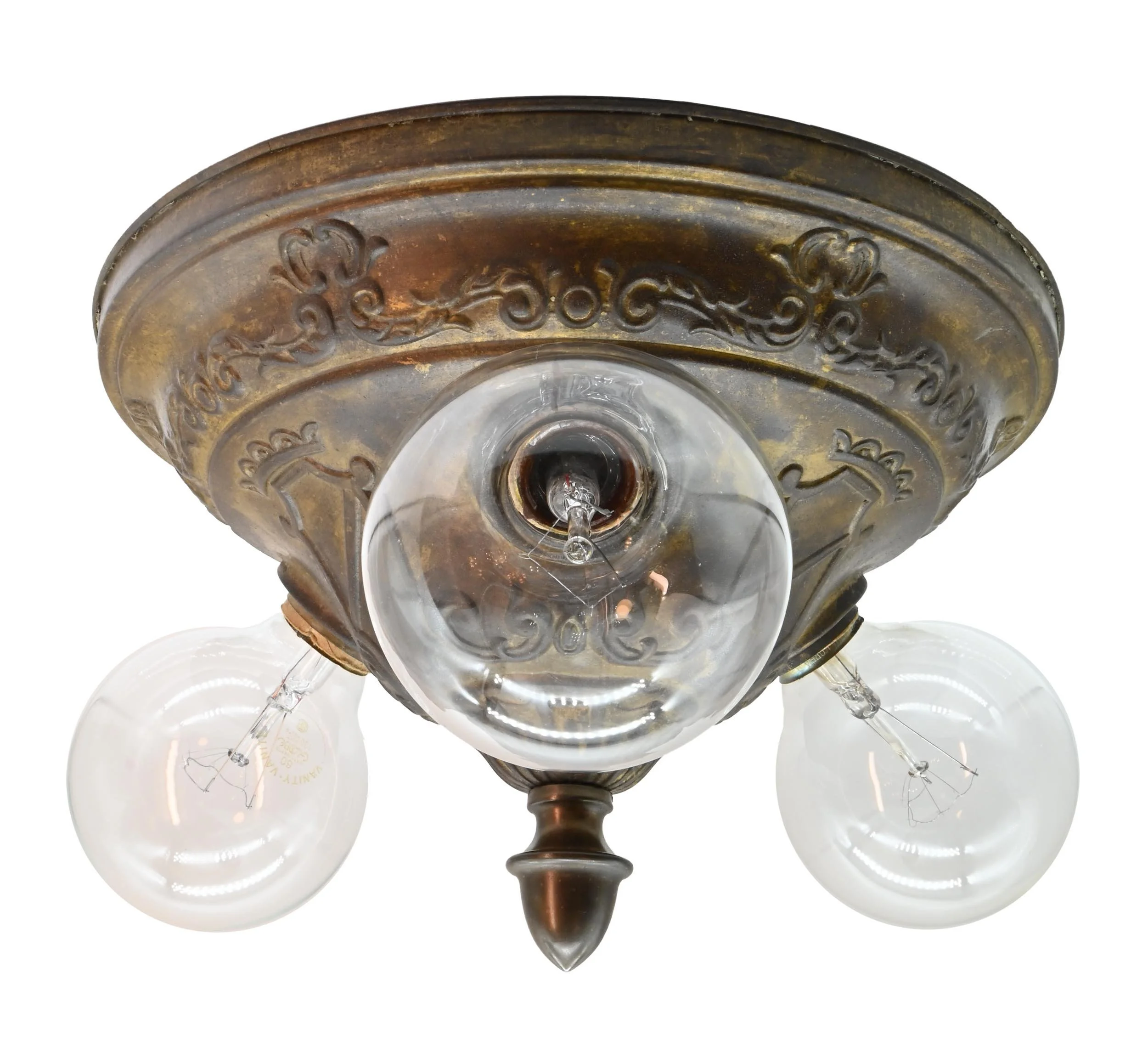 24342+3+bulb+flush+brass+fixture+2.jpg