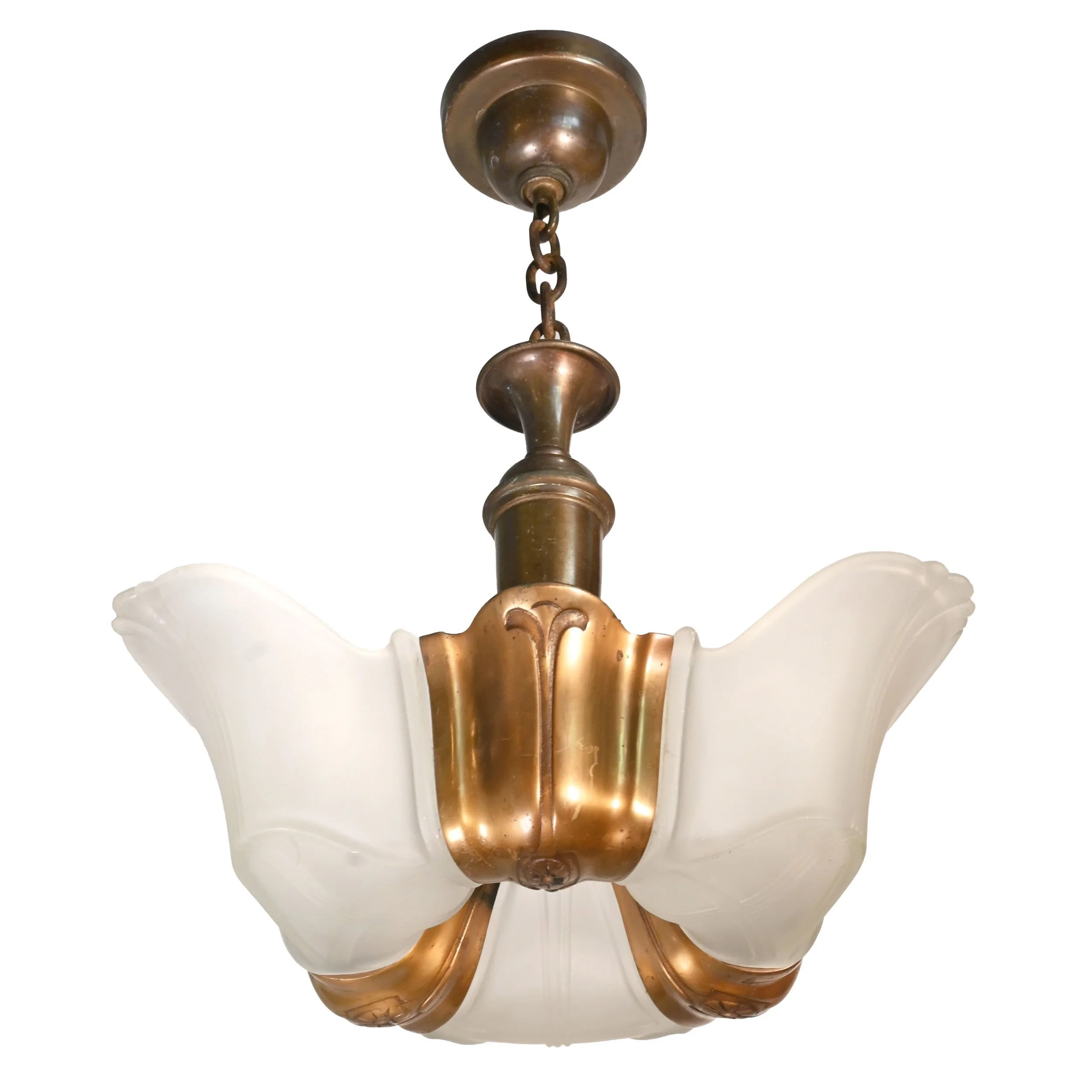 24419+art+deco+bronze+three+frosted+slip+shade+chandelier+3.jpg
