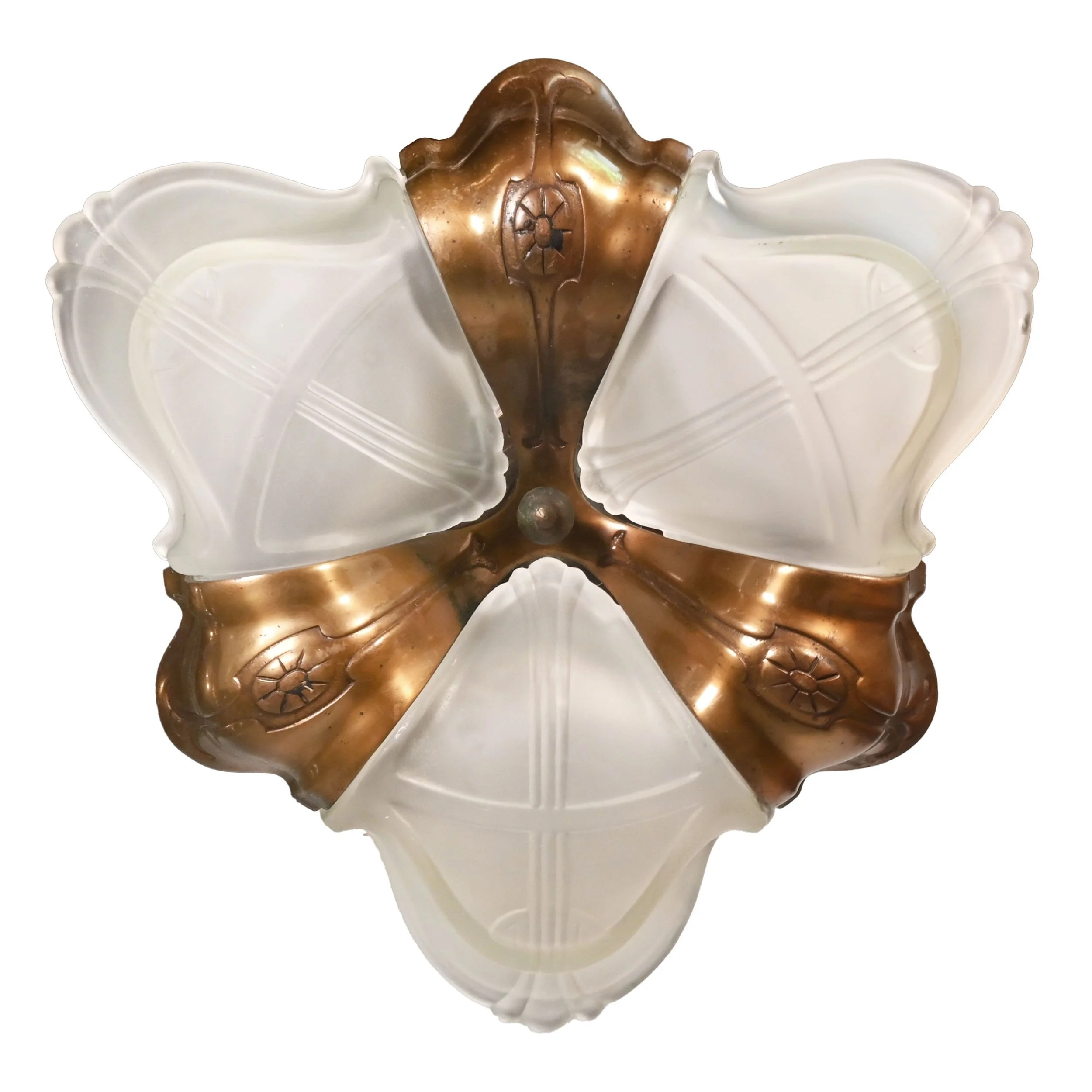 24419+art+deco+bronze+three+frosted+slip+shade+chandelier+4.jpg