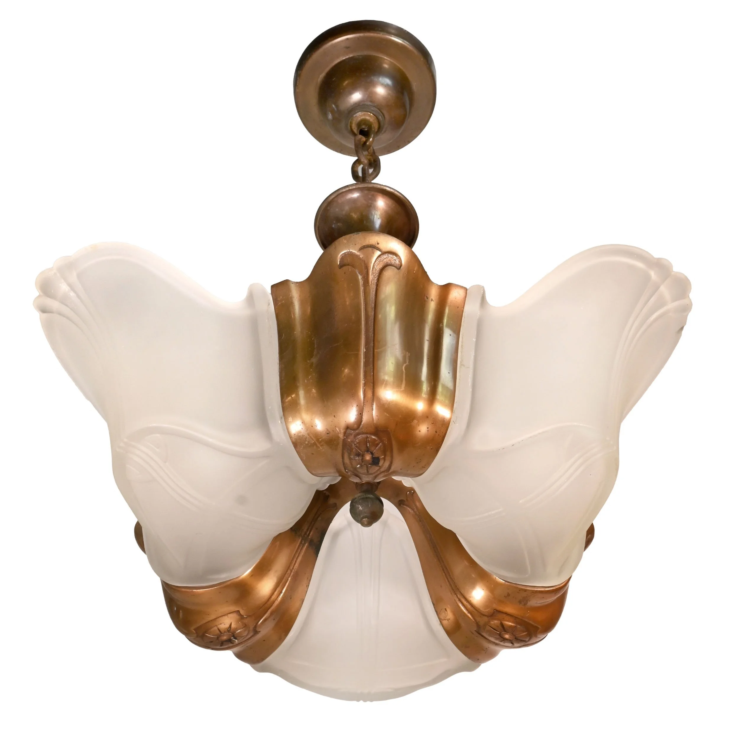 24419+art+deco+bronze+three+frosted+slip+shade+chandelier+2.jpg