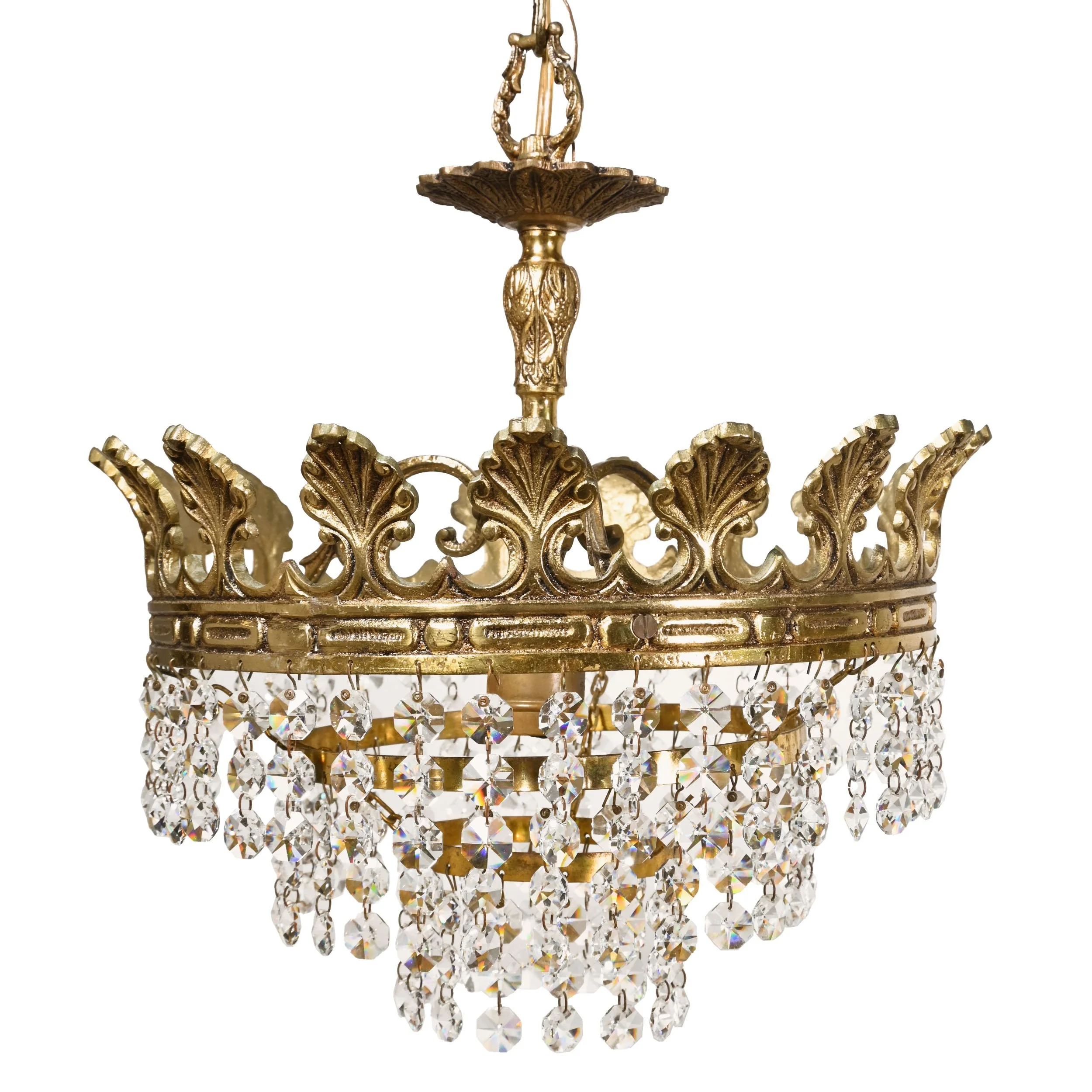 24416+petite+spanish+brass+tiered+crystal+chandelier+3.jpg