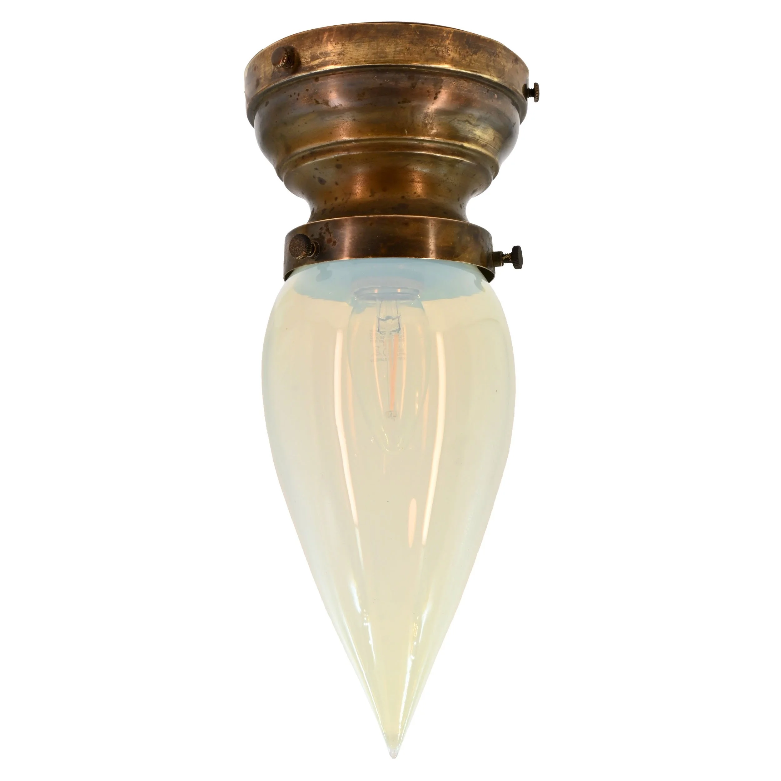 24411+brass+flushmount+with+torpedo+vaseline+glass+shade+1.jpg