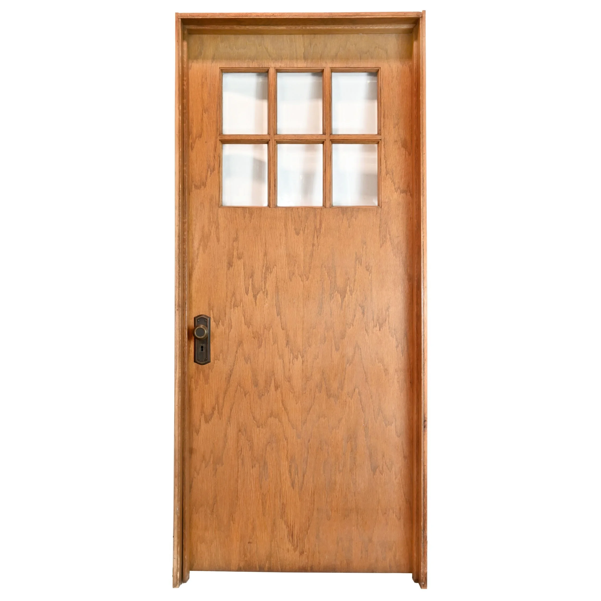 24508+oak+arts+and+crafts+half+view+door+with+six+pane+beveled+window+5.jpg
