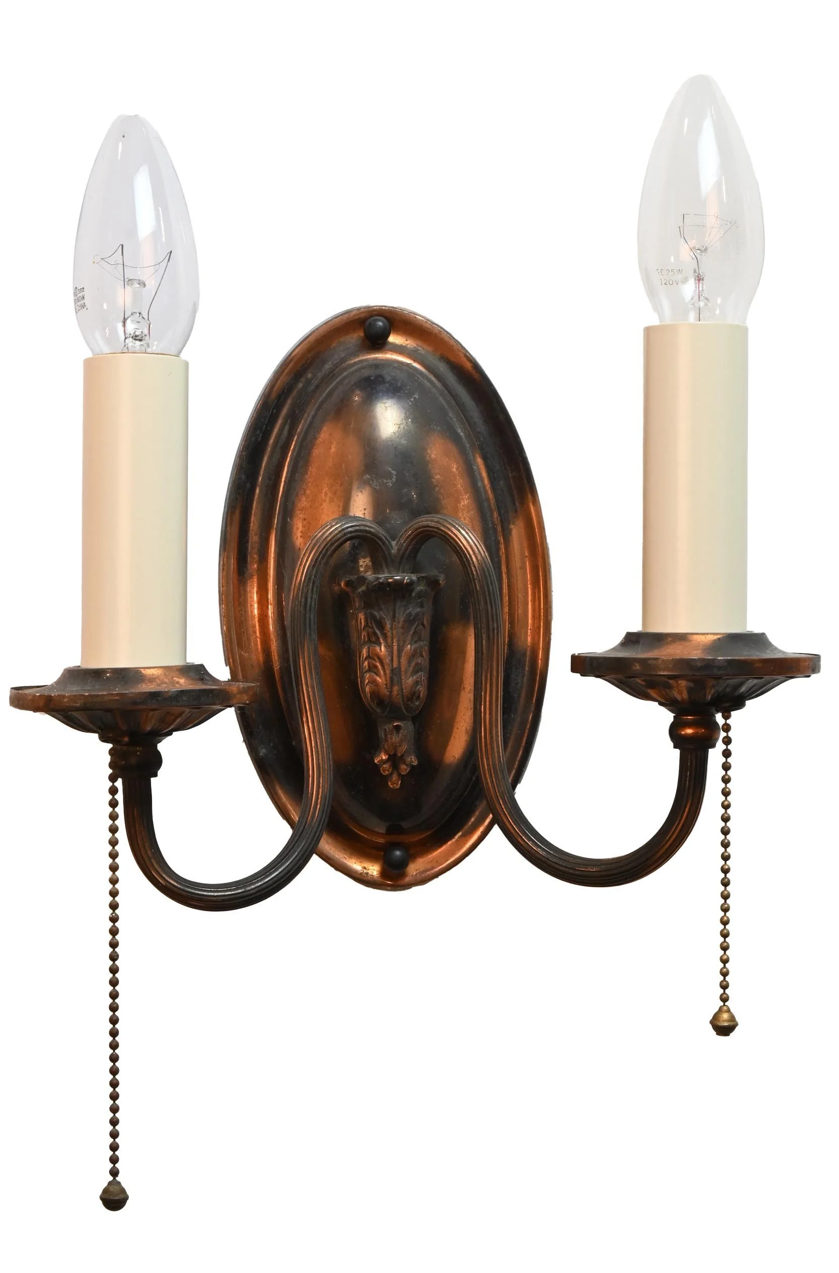 24543+copper+gilt+2+candle+sconce+pair+3.jpg