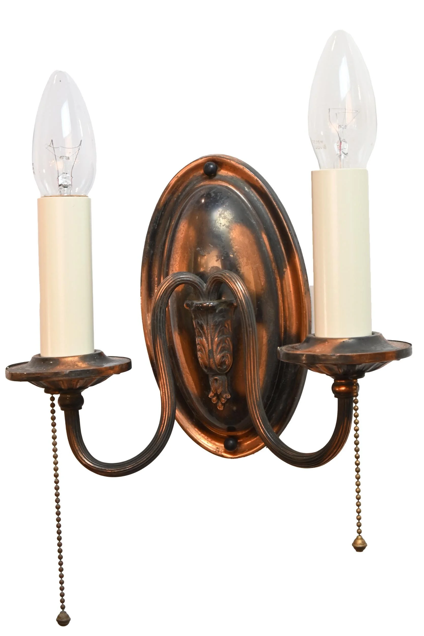 24543+copper+gilt+2+candle+sconce+pair+4.jpg