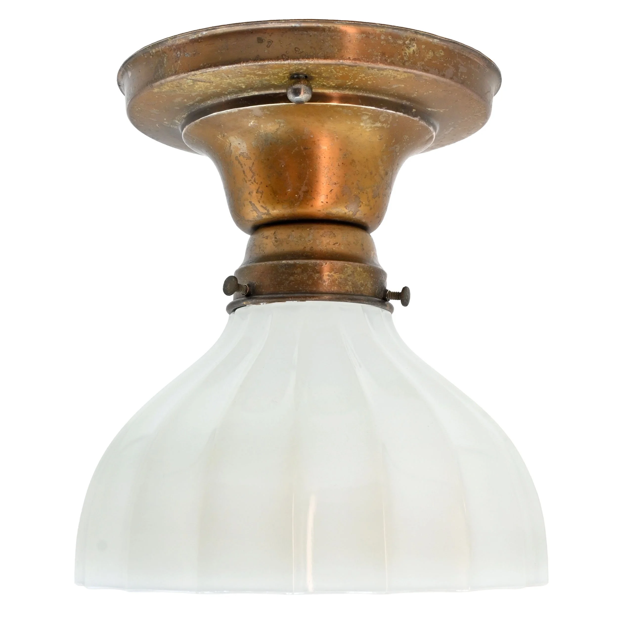 24316+stamped+brass+flush+fixture+with+clambroth+shade+1.jpg
