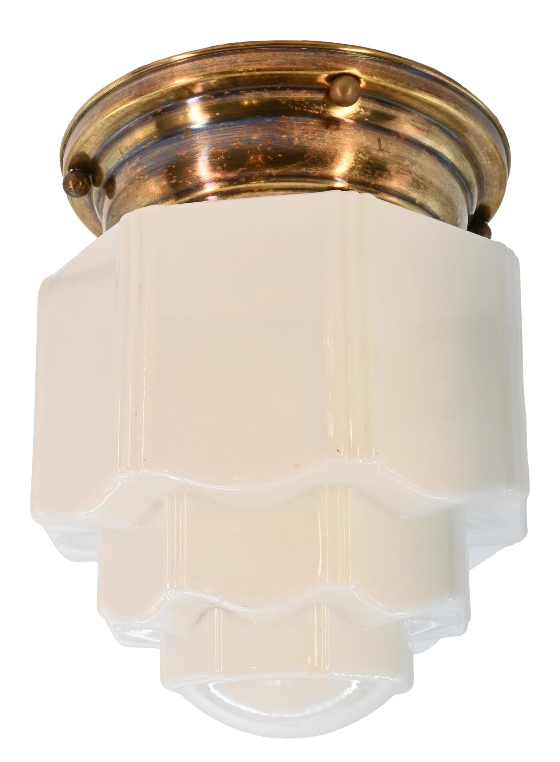 24631+flush+stepped+deco+shade+on+brass+fitter+1.jpg