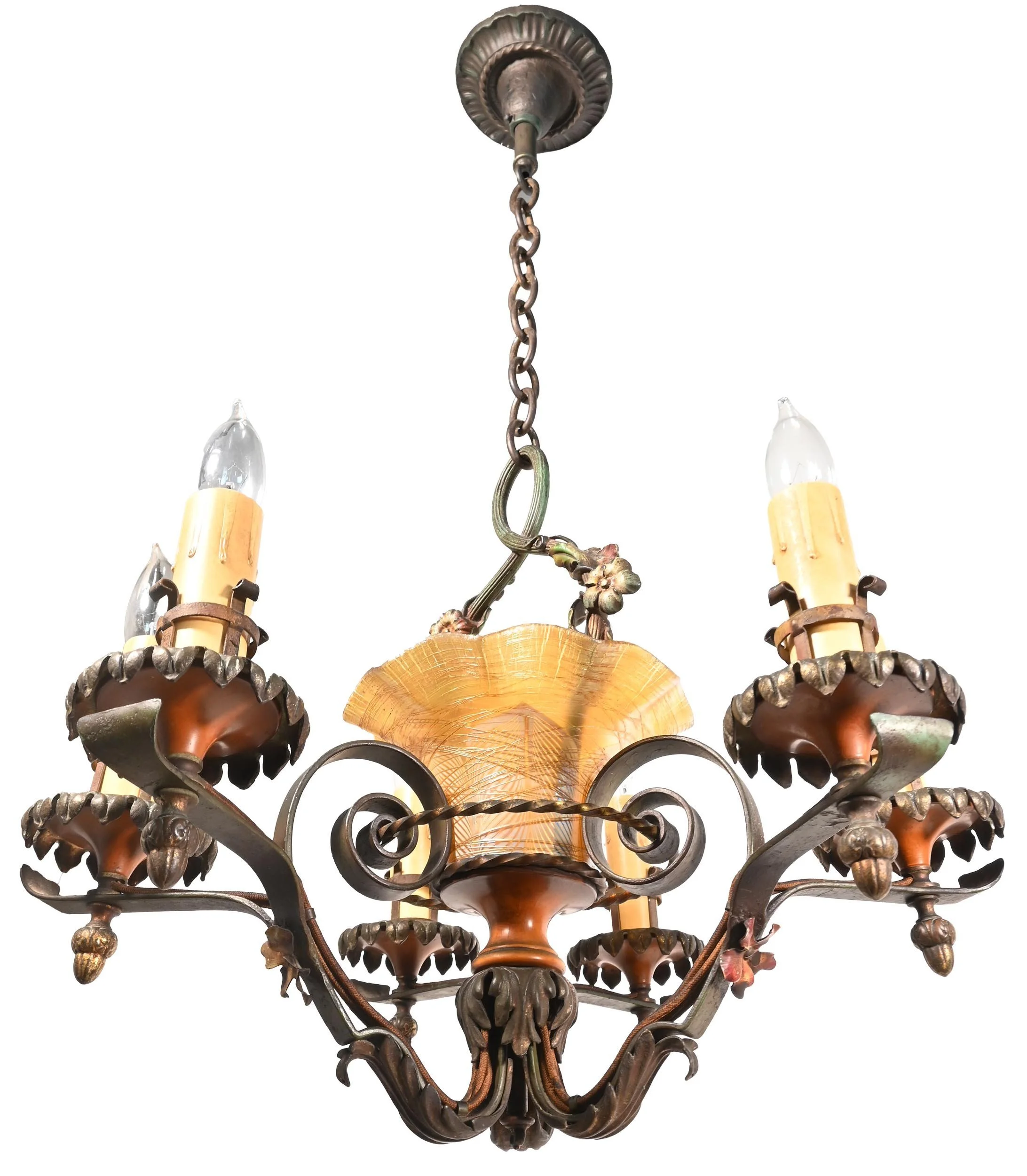 24687+lion+candle+candelier+with+qeuzal+center+shade+3.jpg