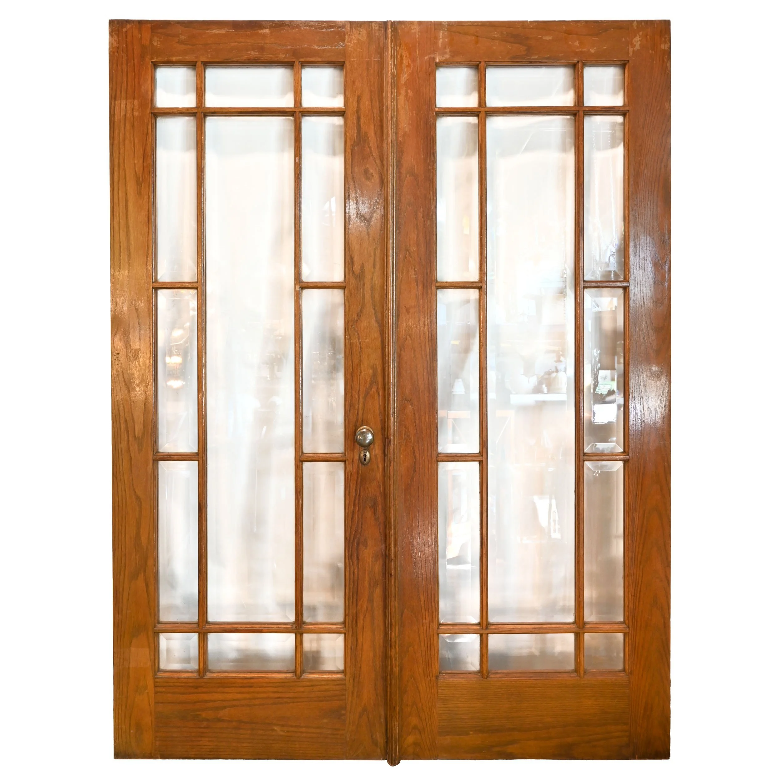 24786+oak+prairie+style+double+doors+with+beveled+glass+1.jpg