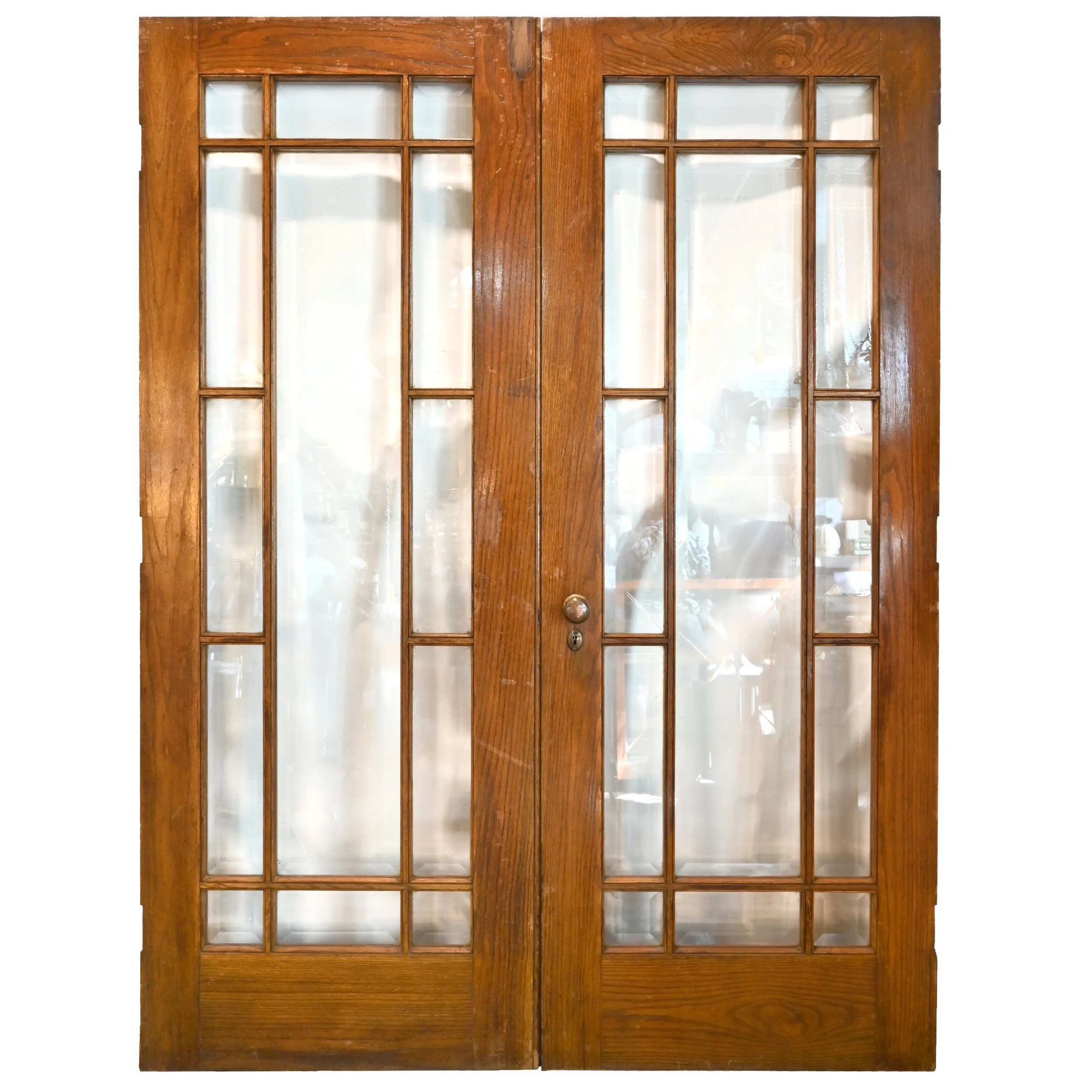 24786+oak+prairie+style+double+doors+with+beveled+glass+4.jpg