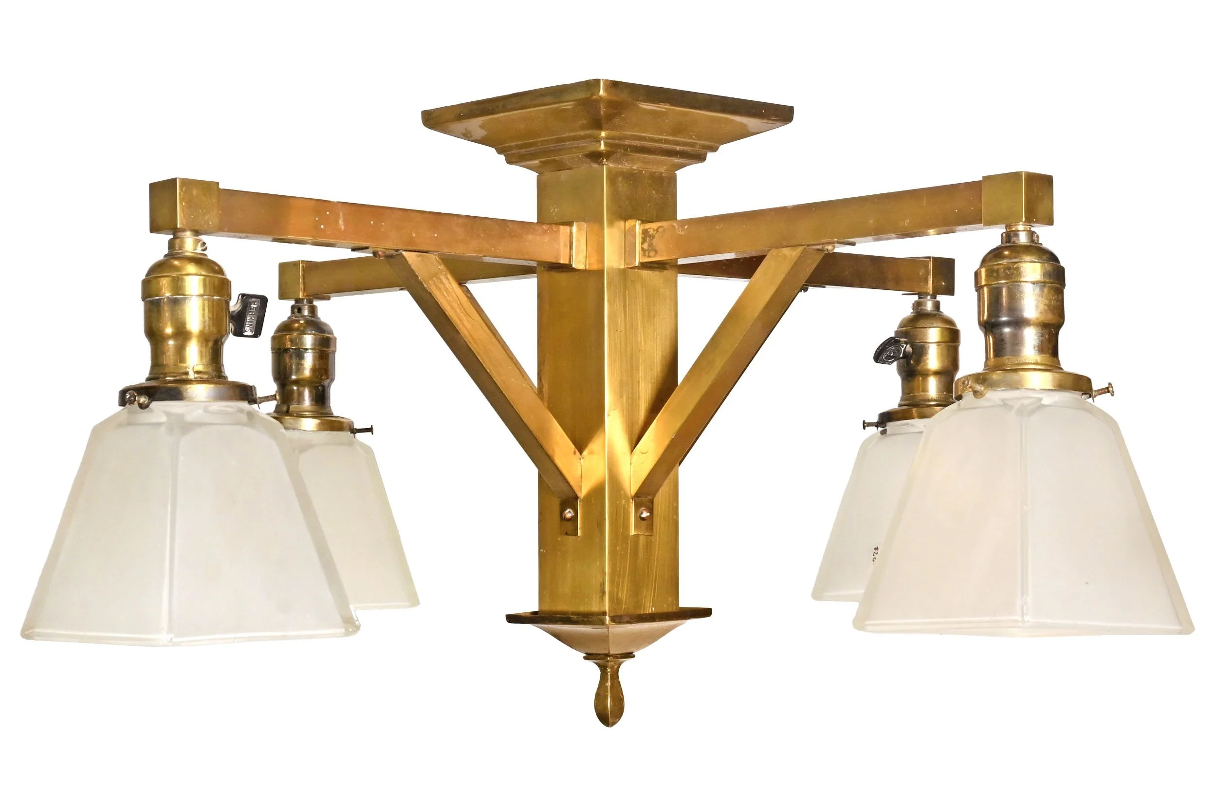 24820+brass+four+arm+mission+flushmount+with+frosted+shades+1.jpg