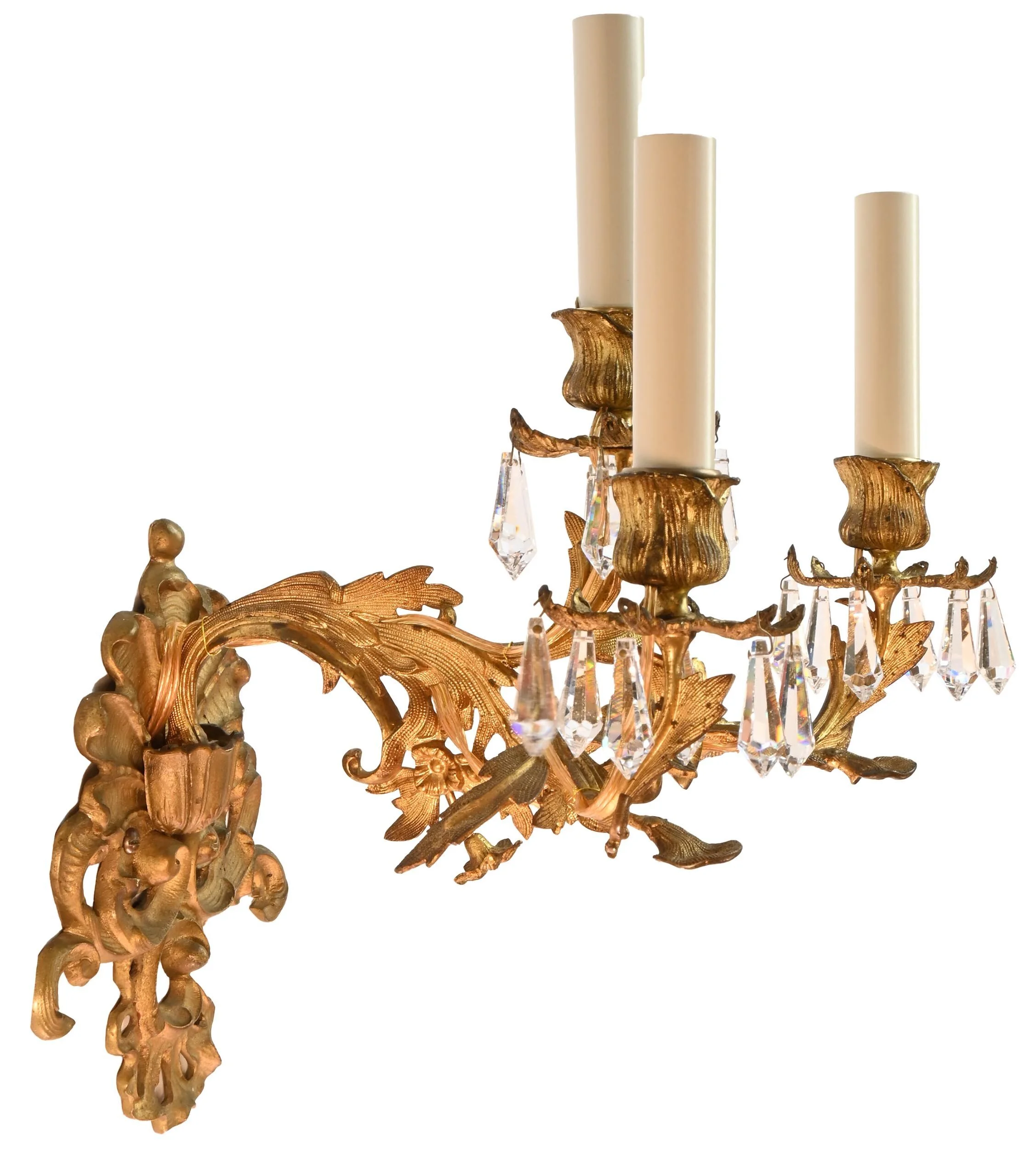 24813+floral+conversion+ornate+3+candle+brass+sconce+pair+2.jpg