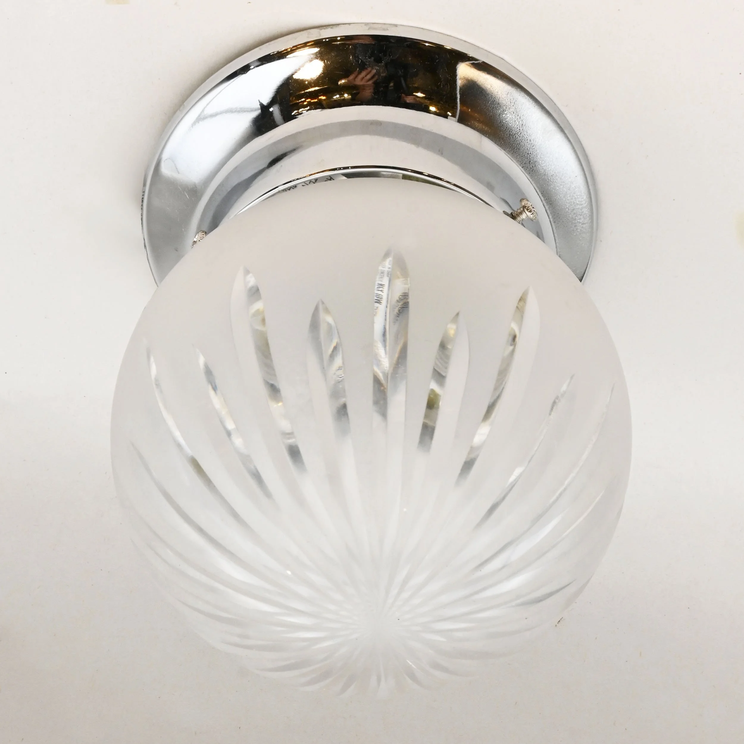 24762+cut+frosted+glass+globe+on+chrome+flush+fixture+2.jpg