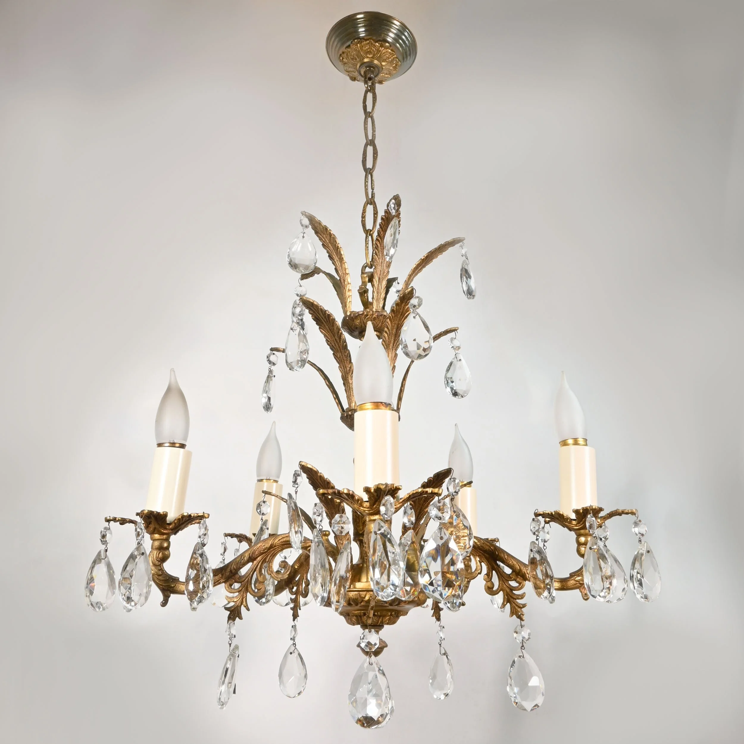 24932+cast+brass+spanish+floral+five+candle+chandelier+with+teardrop+crystals+2.jpg