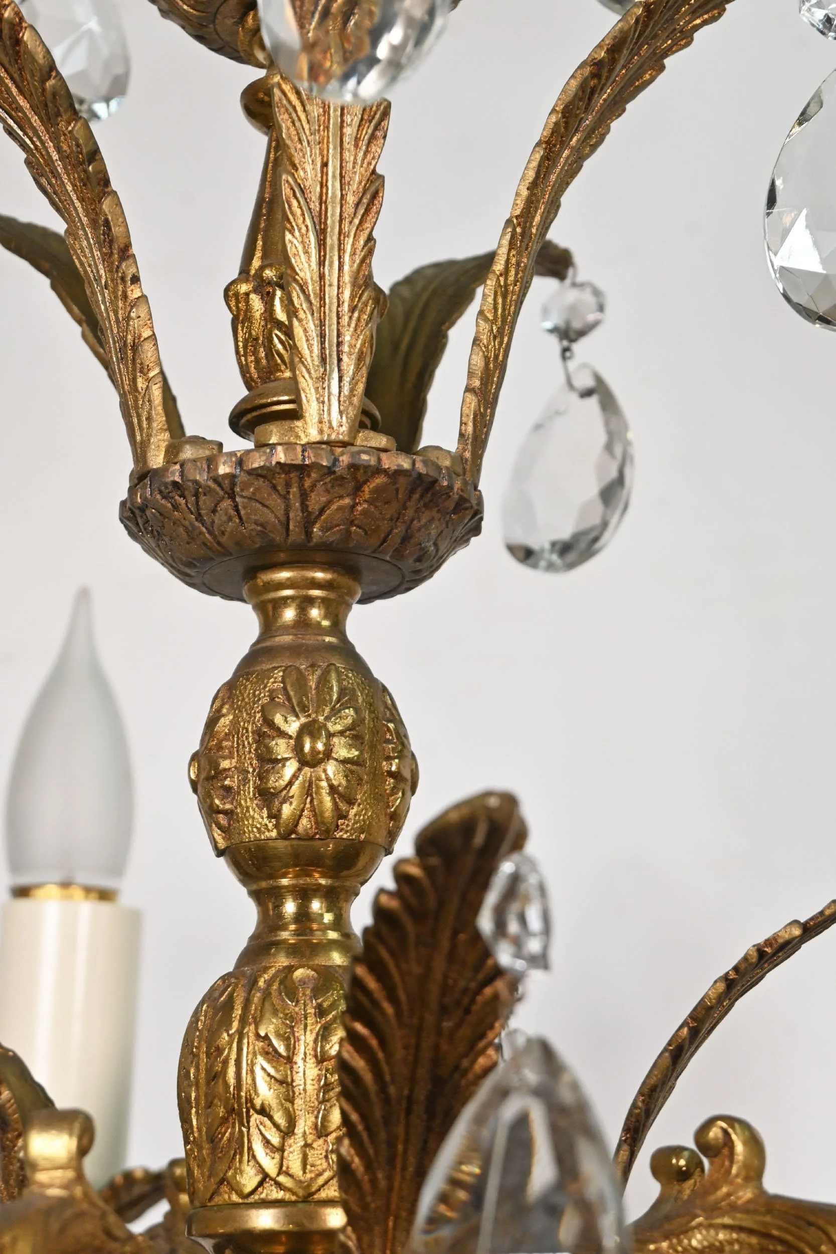 24932+cast+brass+spanish+floral+five+candle+chandelier+with+teardrop+crystals+4.jpg