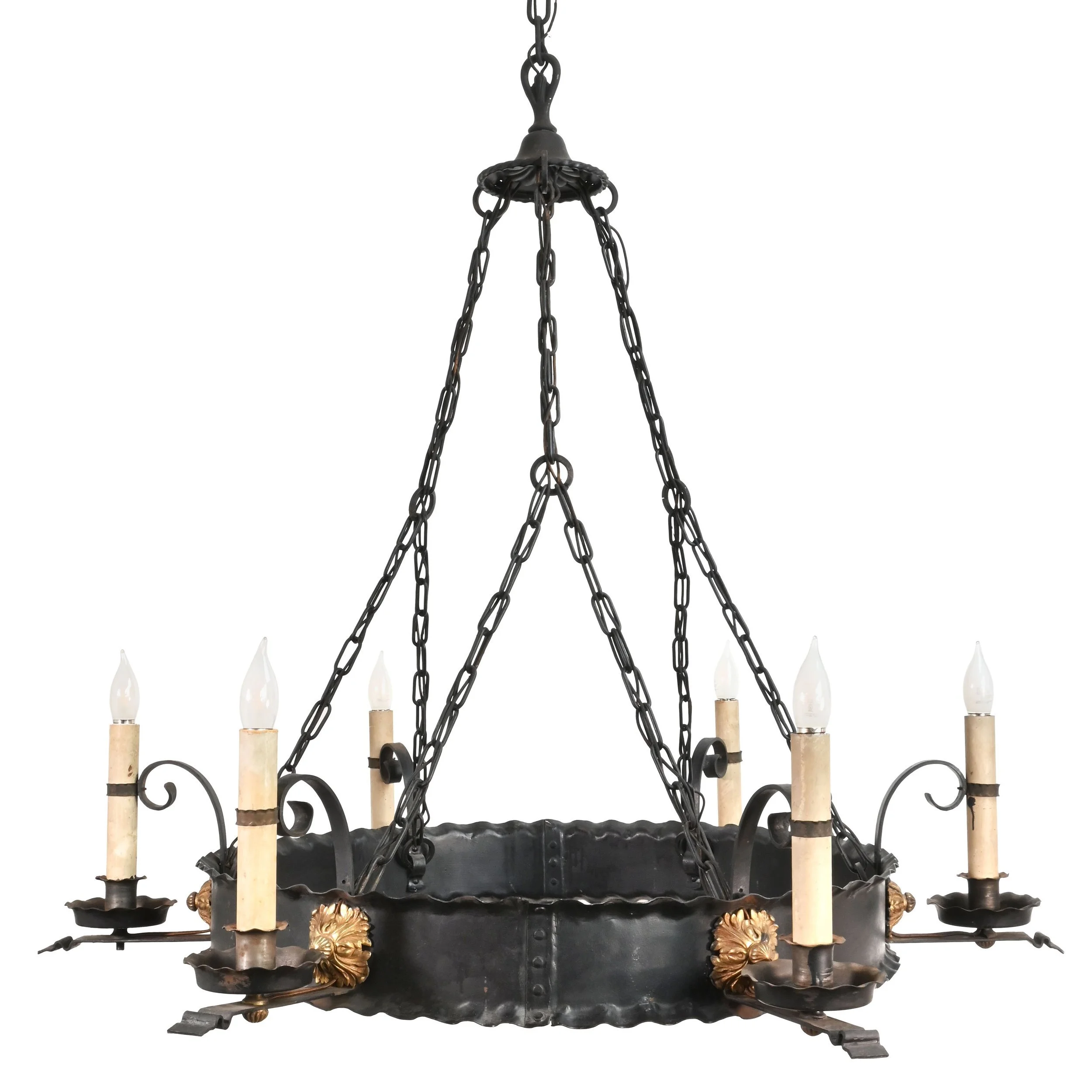 24996+44+inch+cast+iron+and+brass+six+candle+tudor+chandelier+1.jpg