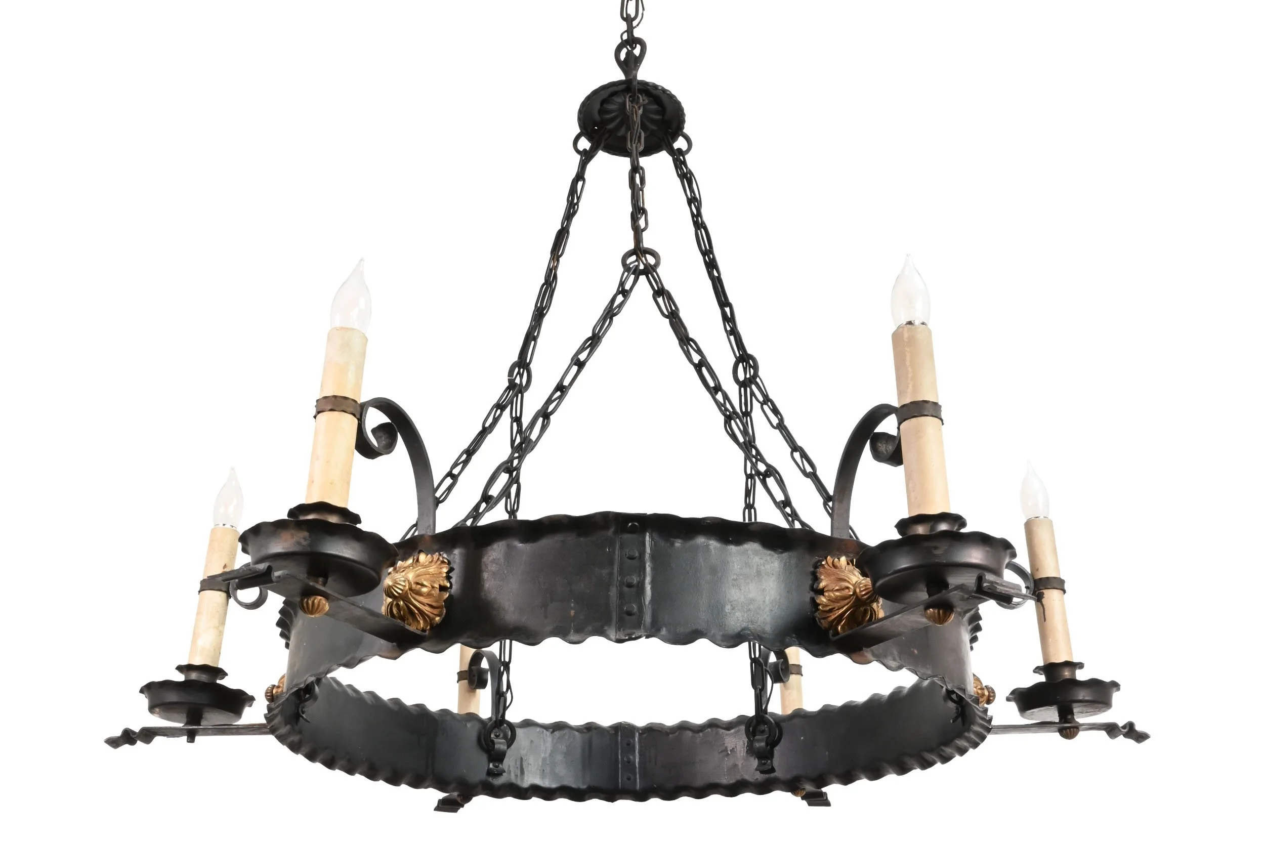 24996+44+inch+cast+iron+and+brass+six+candle+tudor+chandelier+2.jpg