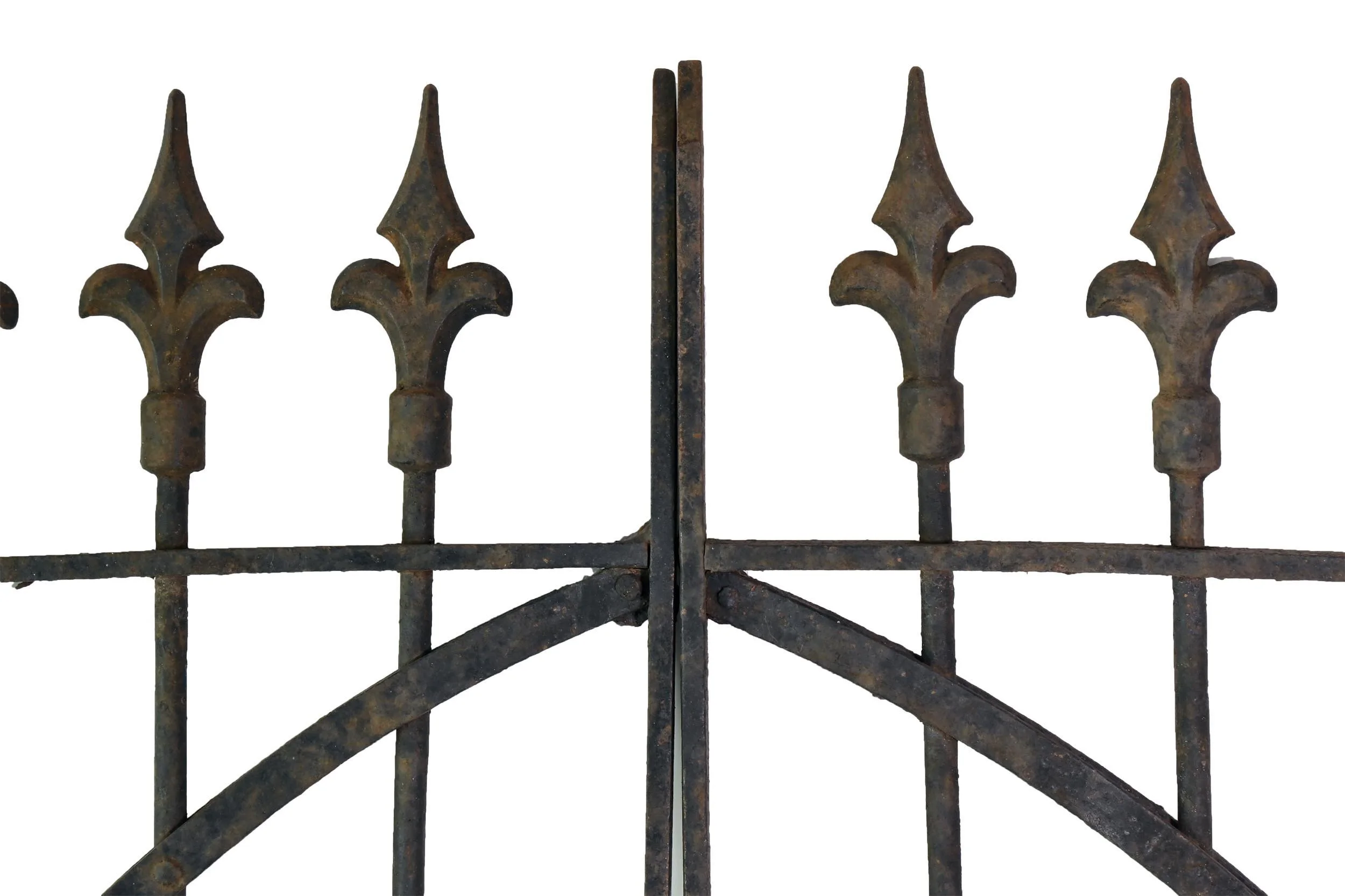 24558+hand+wrought+double+gates+1.jpg