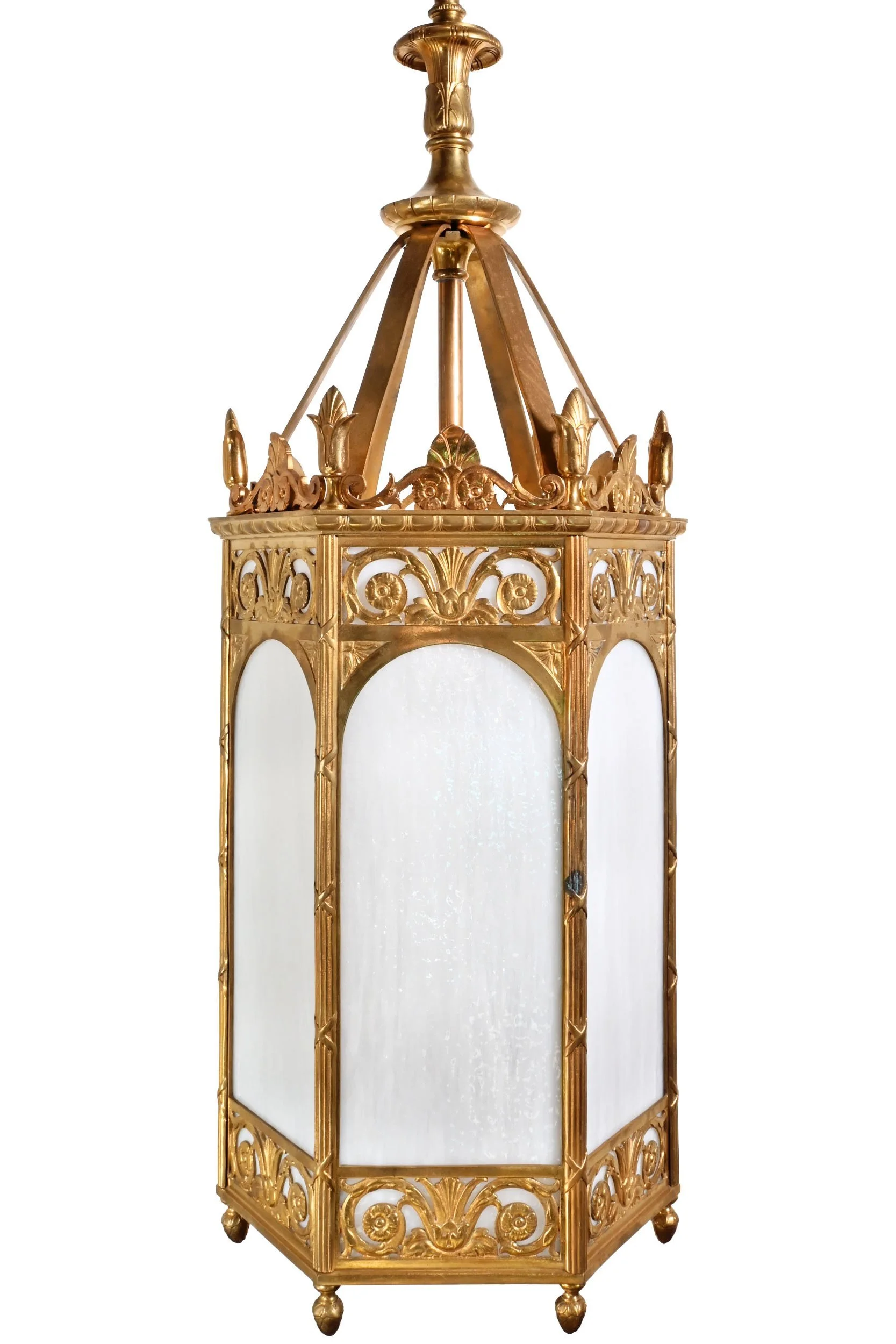 49750+large+bronze+and+brass+beardslee+lantern+pendant+with+wispy+white+slag+glass+1.jpg