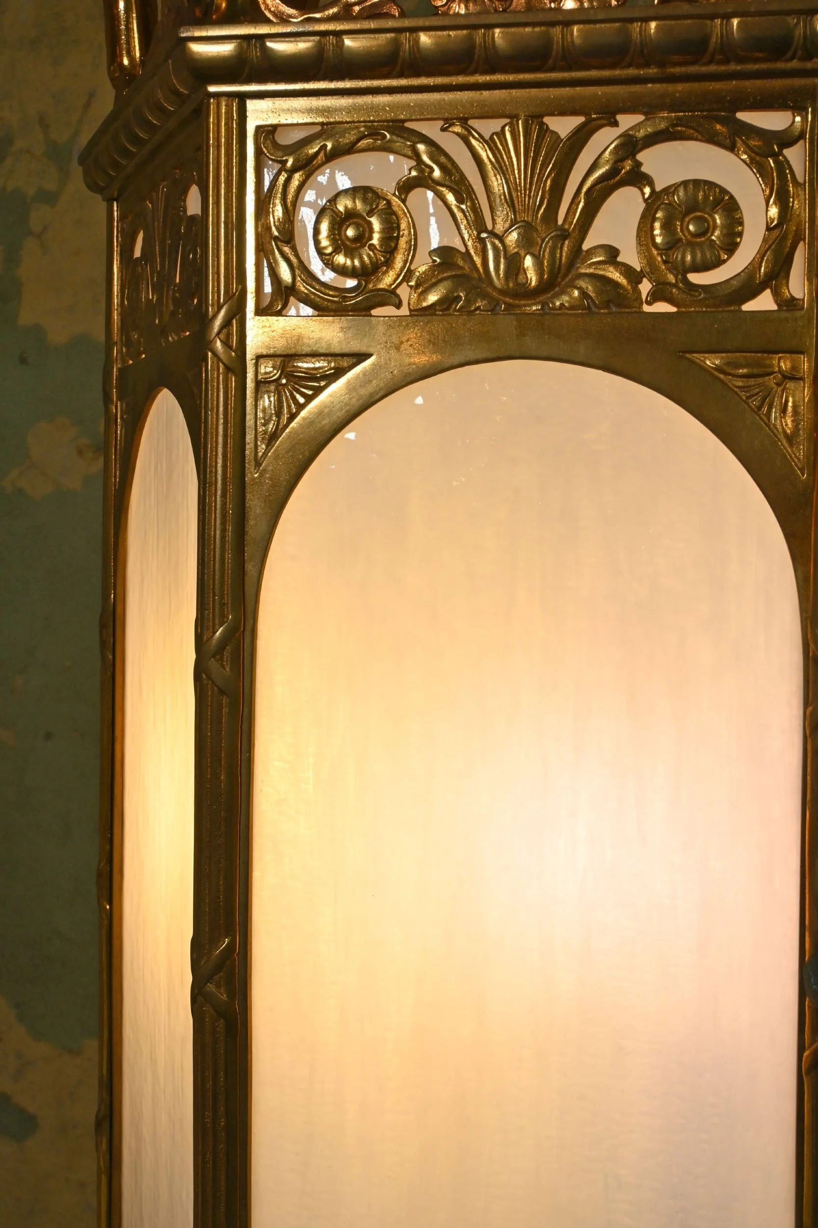 49750+large+bronze+and+brass+beardslee+lantern+pendant+with+wispy+white+slag+glass+9.jpg