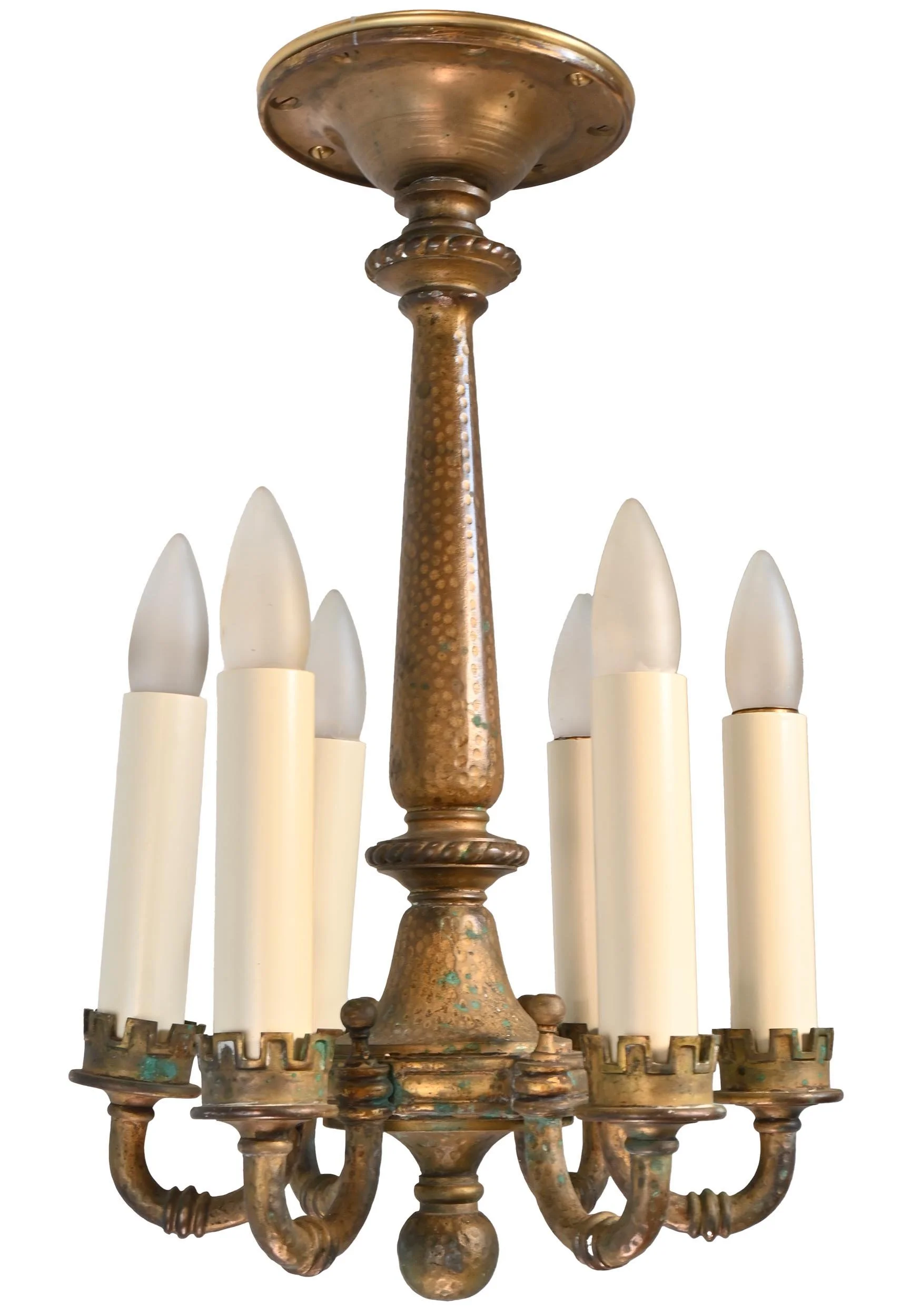 25005A+bronze+hammered+6+candle+flush+1.jpg