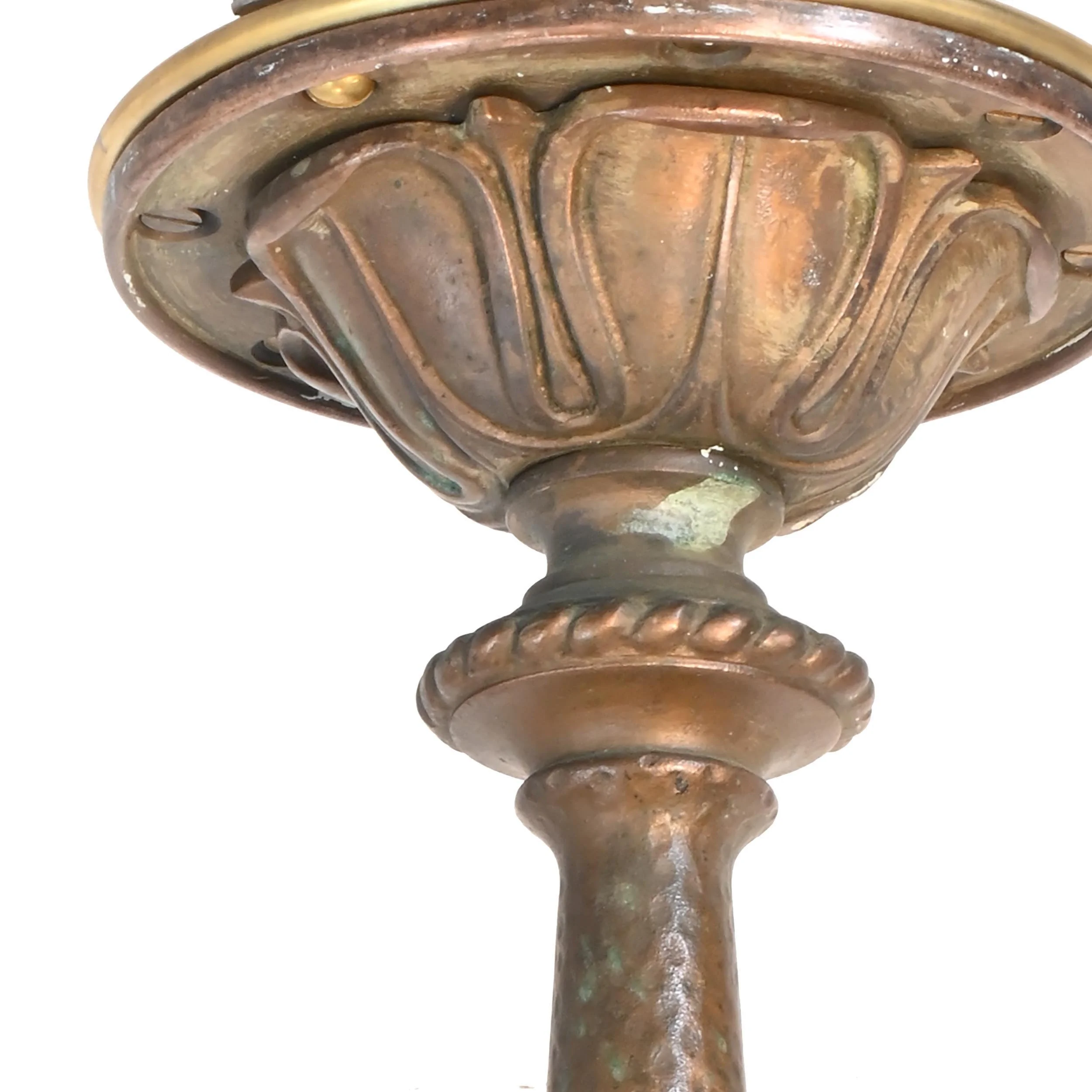 25005A+bronze+hammered+6+candle+flush+A.jpg