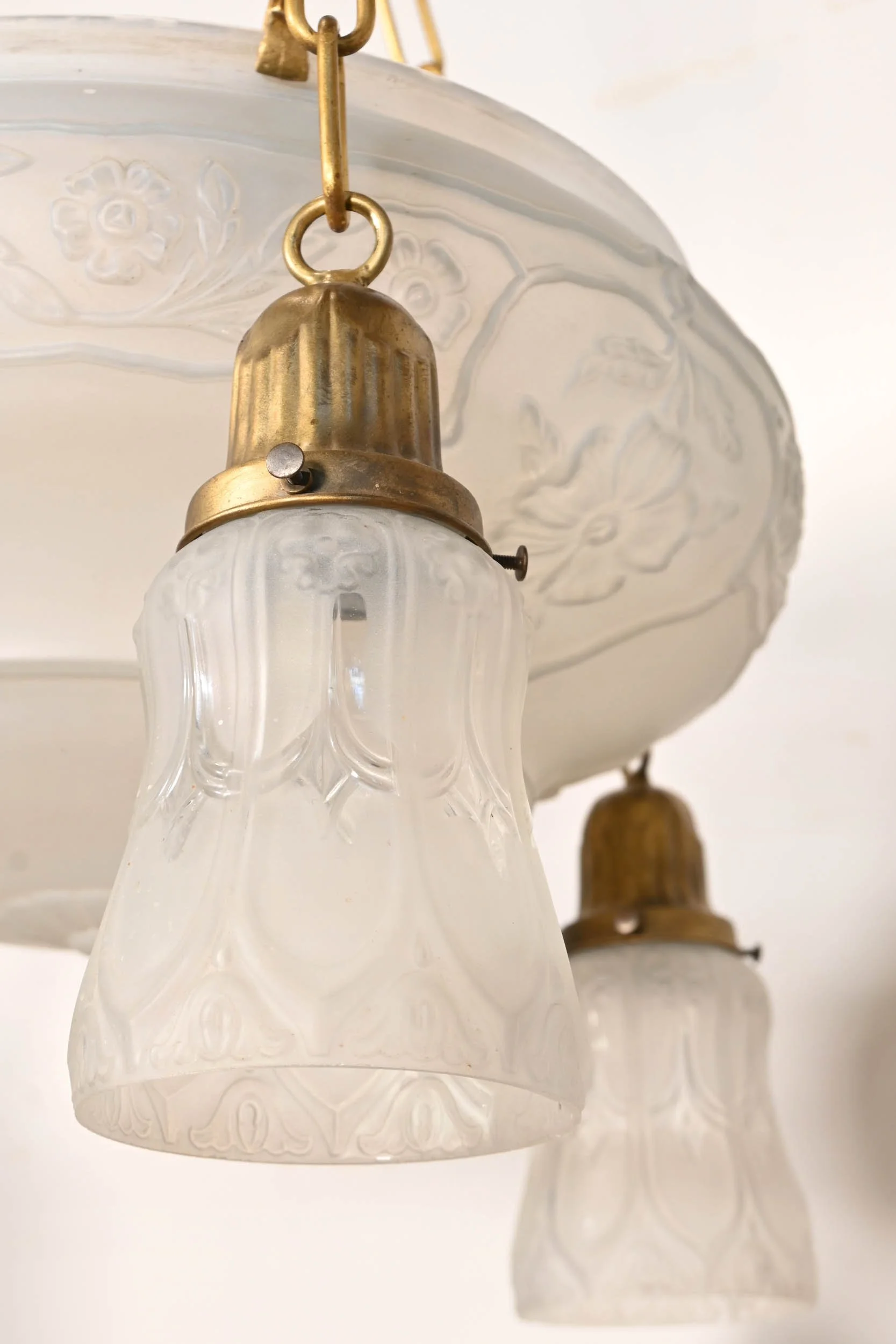 47299+three+chain+brass+art+nouveau+bowl+fixture+with+three+satellite+shades+4.jpg