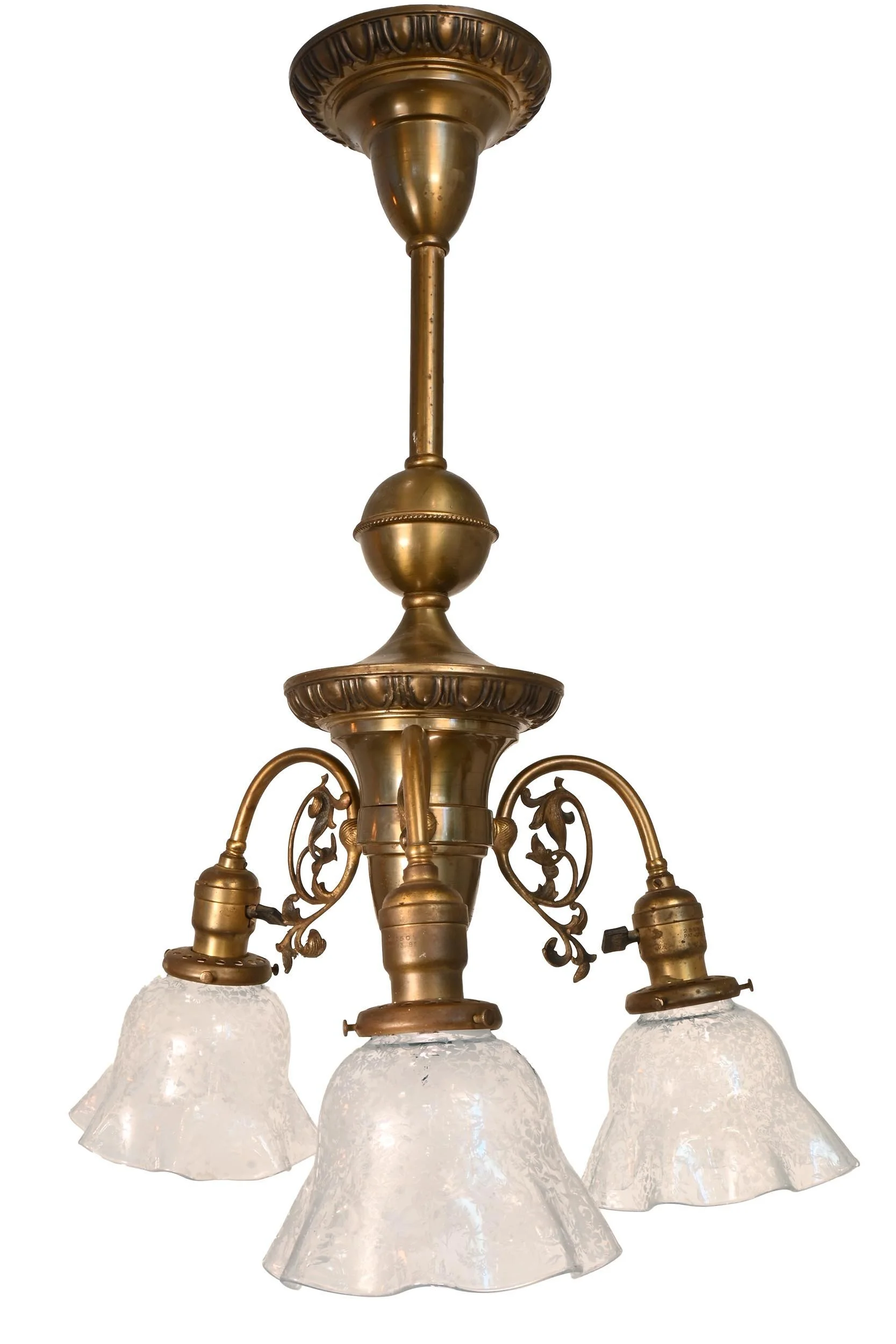 26016+short+brass+3+arm+miller+chandelier+with+etched+shades+1.jpg