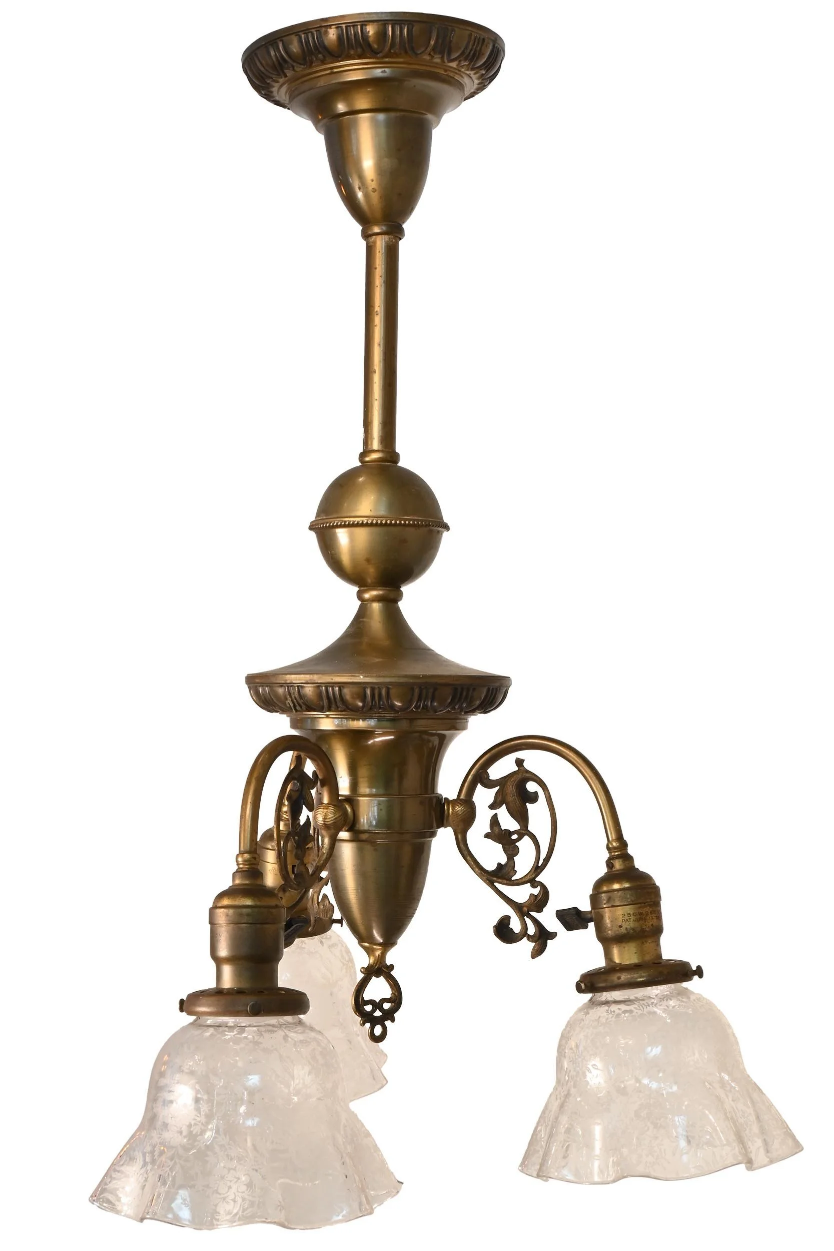 26016+short+brass+3+arm+miller+chandelier+with+etched+shades+2.jpg