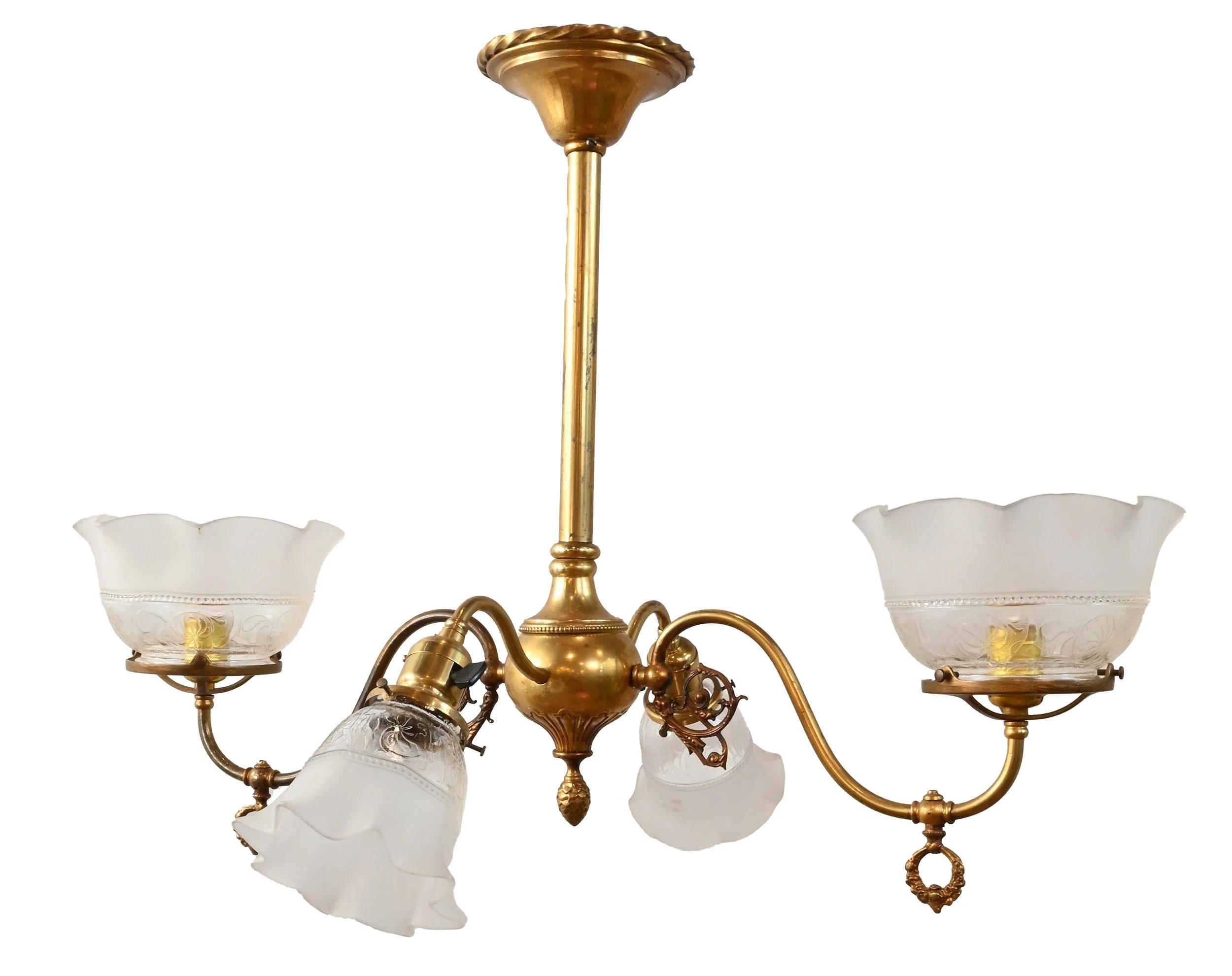 61559+gas+electric+converted+brass+chandelier+1.jpg