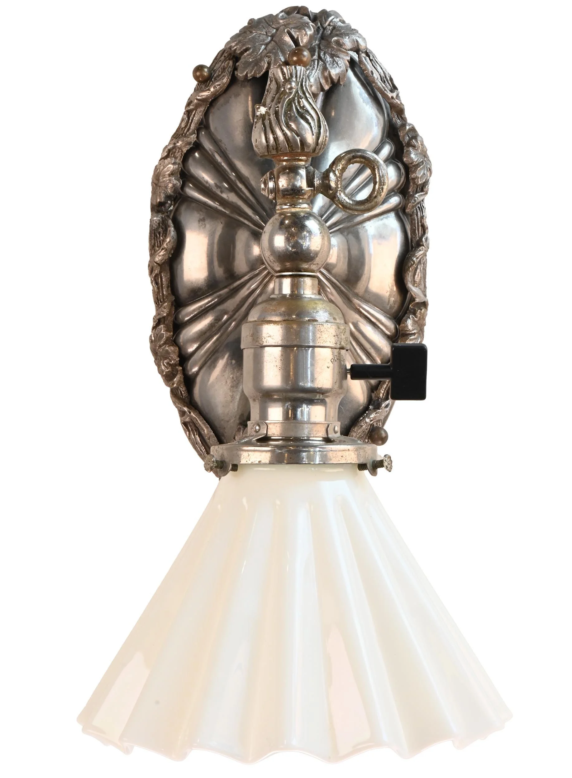 26020+grape+encrusted+silver+sconce+with+skirted+shade+2.jpg