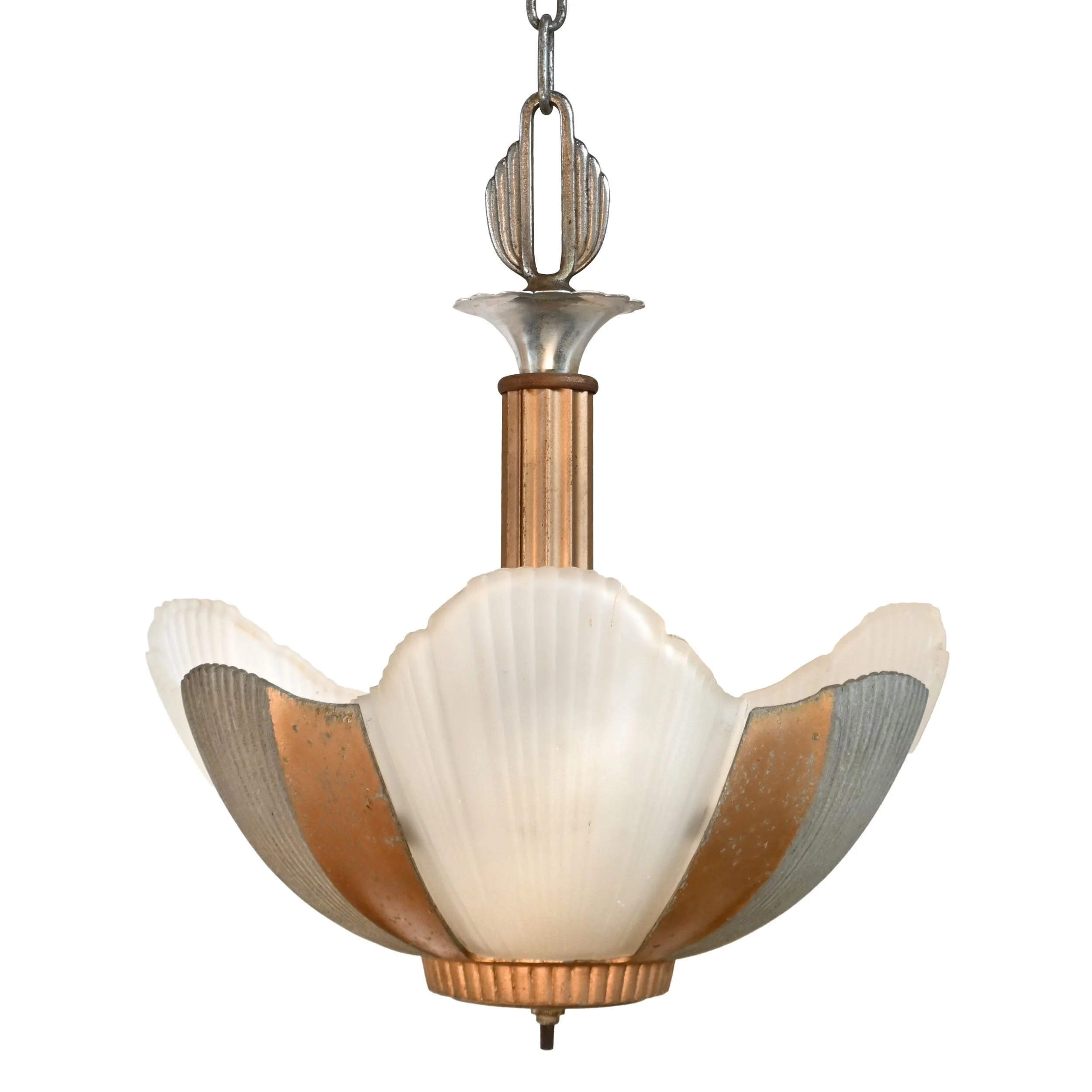 26052+art+deco+silver+and+gold+three+slip+shade+chandelier+1.jpg
