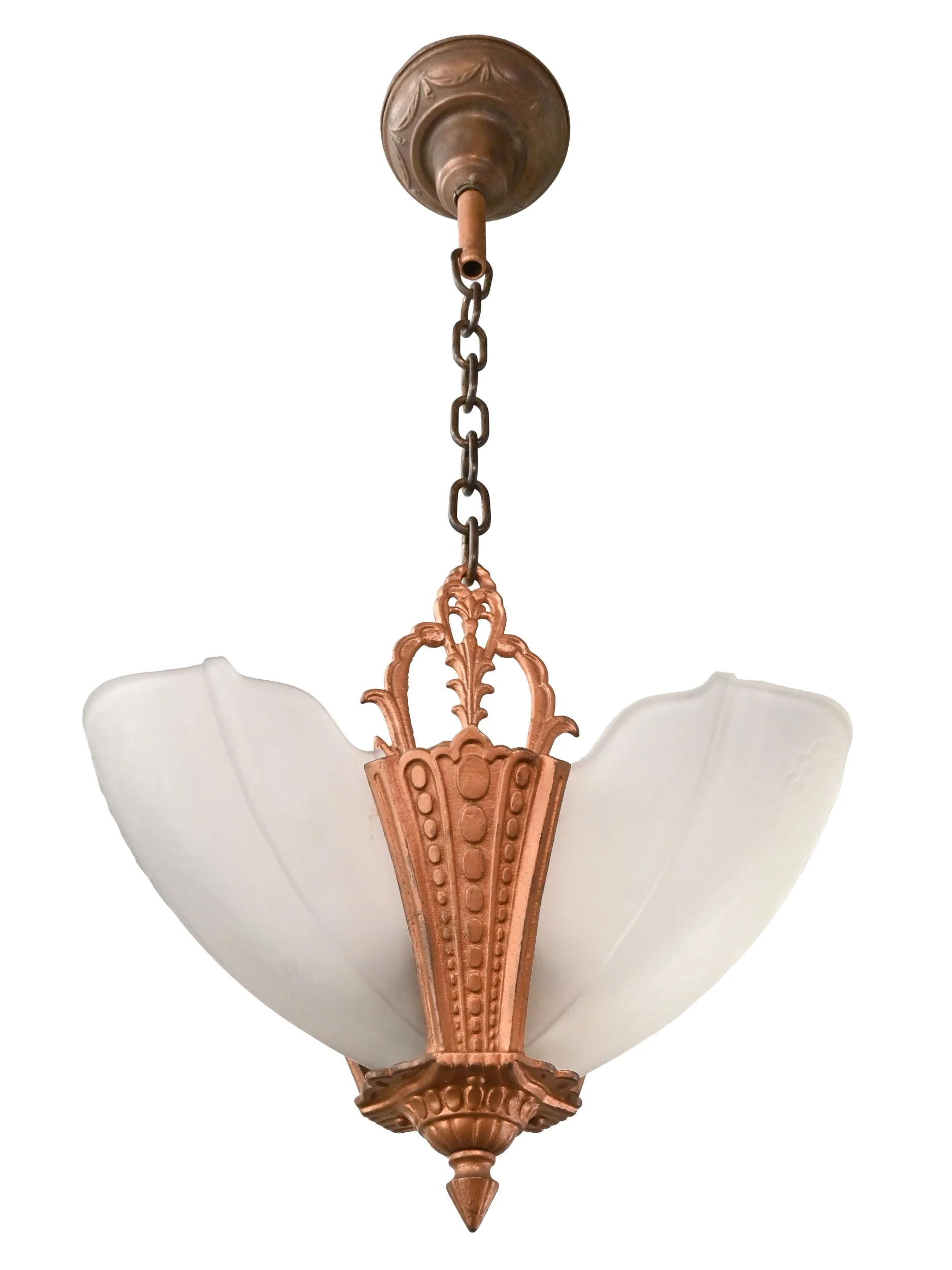 26070+markel+cast+iron+three+shade+chandelier+with+frosted+flower+shades+2.jpg