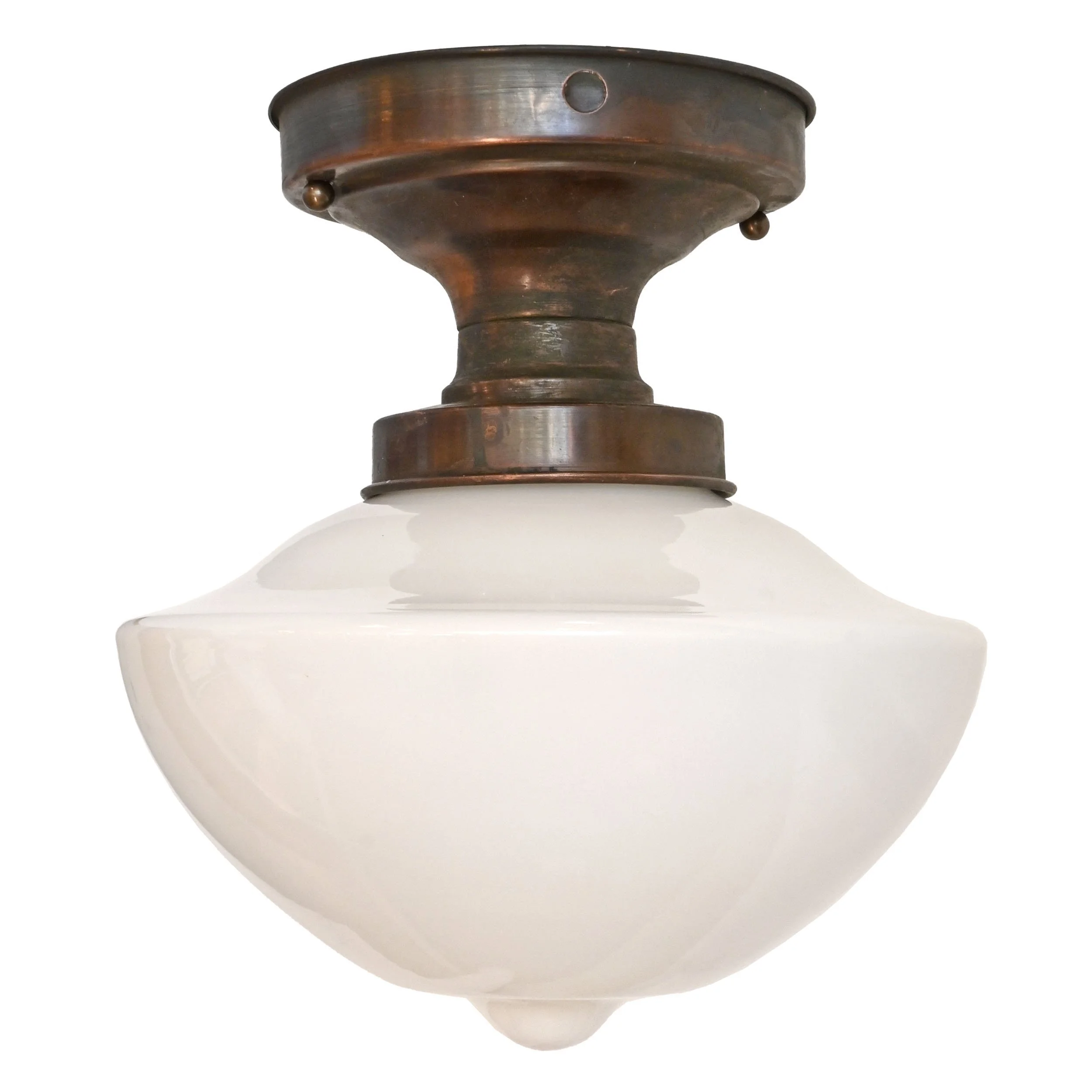 25201+art+deco+pointed+schoolhouse+shade+on+brass+flush+fixture+1.jpg
